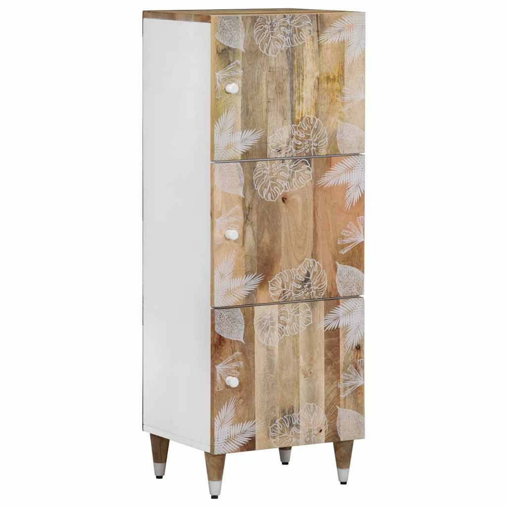 vidaXL Media-Regal Highboard 40x33,5x110 cm Massivholz, günstig online kaufen