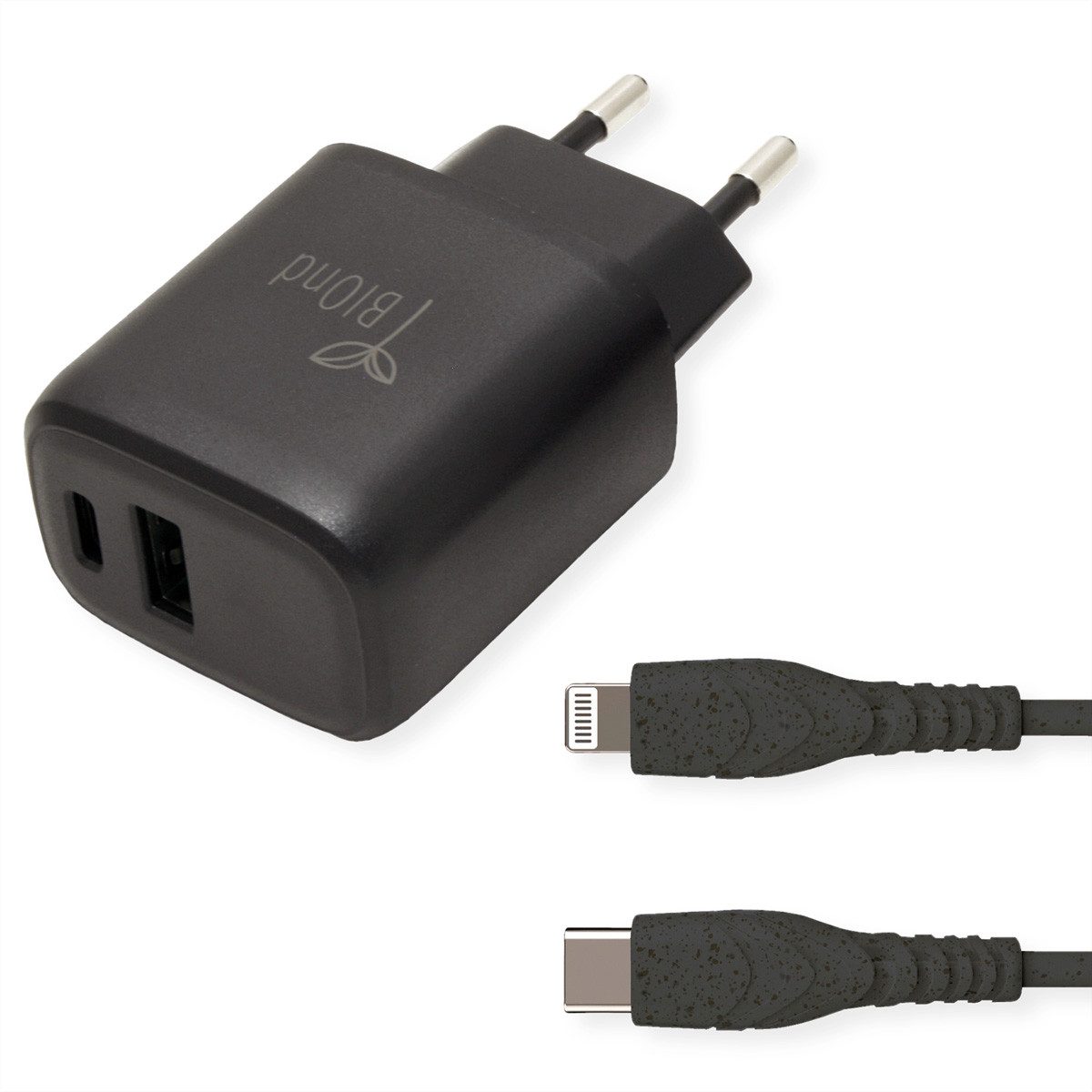 BIOnd BIO-CTL-20W PD 20W Charger + USB-C to 8PIN Kabel Stromadapter