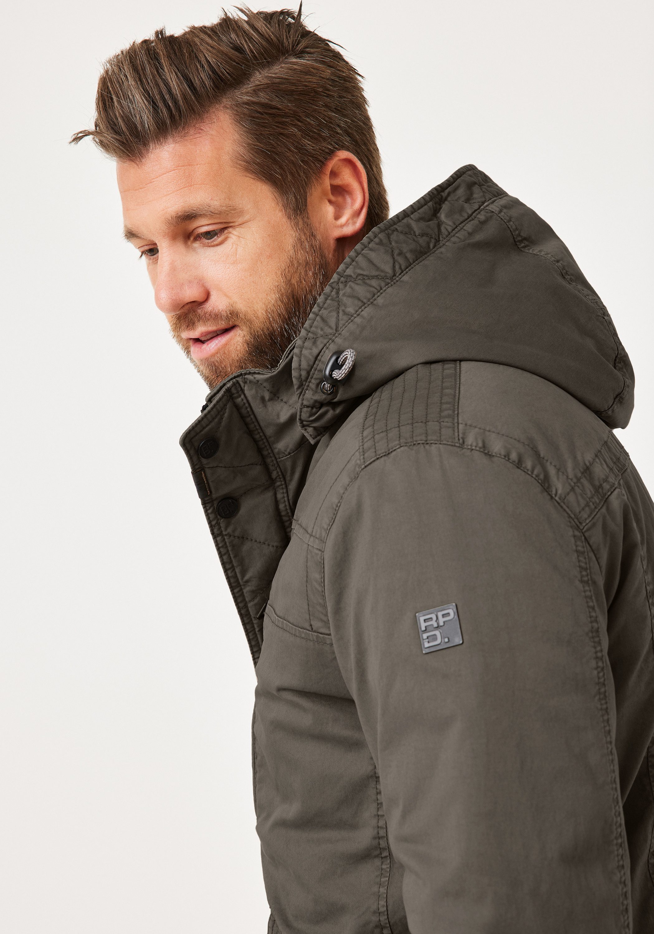 Redpoint Parka KORWIN Baumwoll-Parka mit abnehmbarer Kapuze und Stretch – Bild 5 von 5