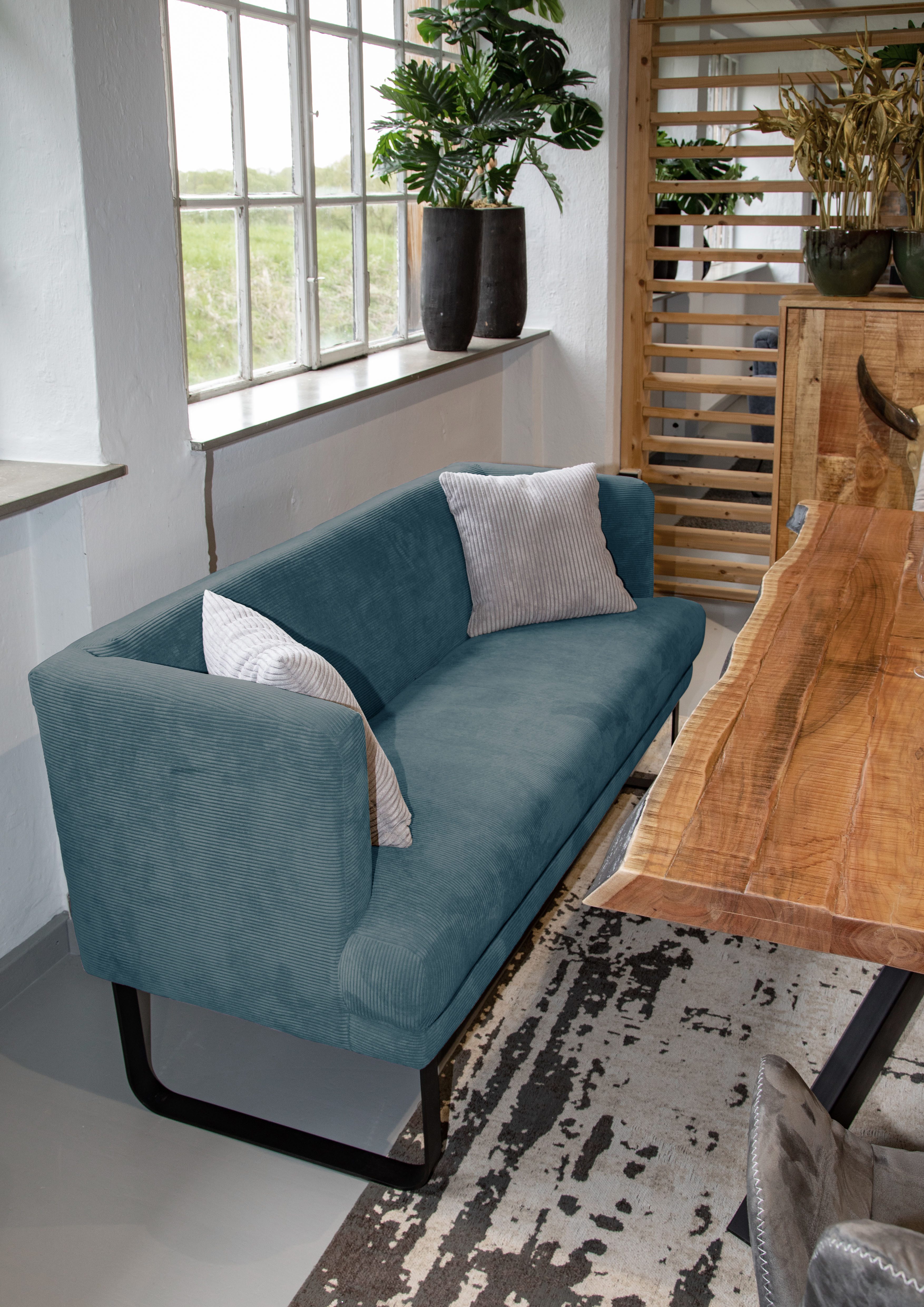 Gutmann Factory Küchensofa, Breite 170 cm, Metallfüße günstig online kaufen