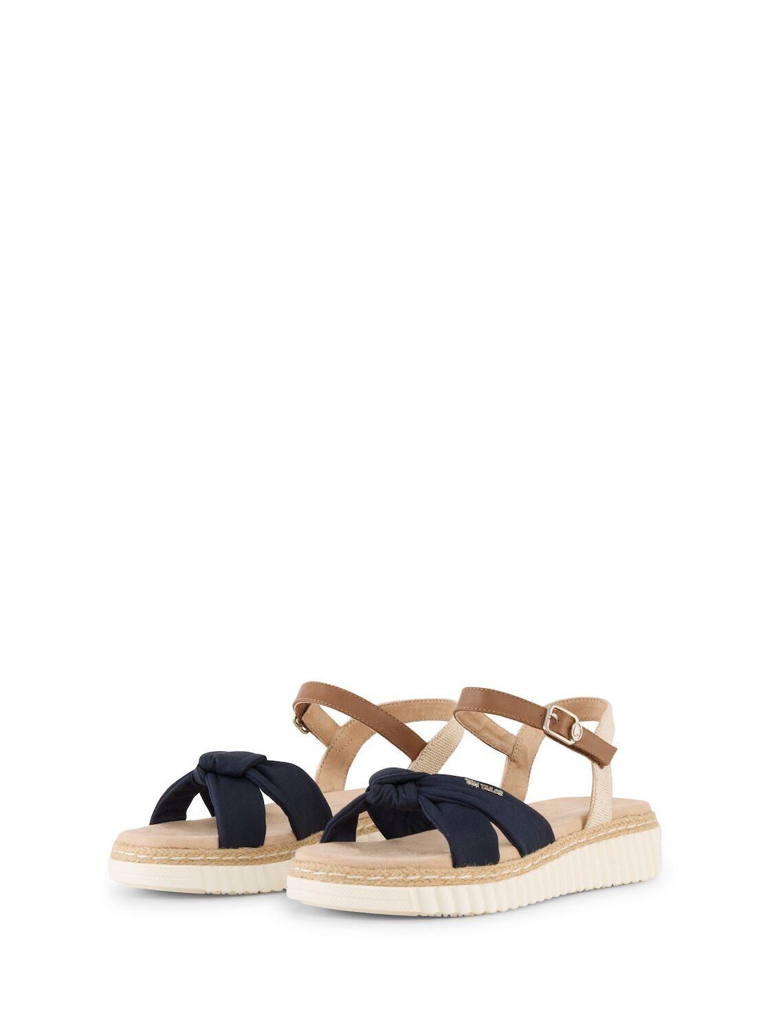 TOM TAILOR Shoes Licence Sandale (1-tlg) Sandalen mit Bast-Details