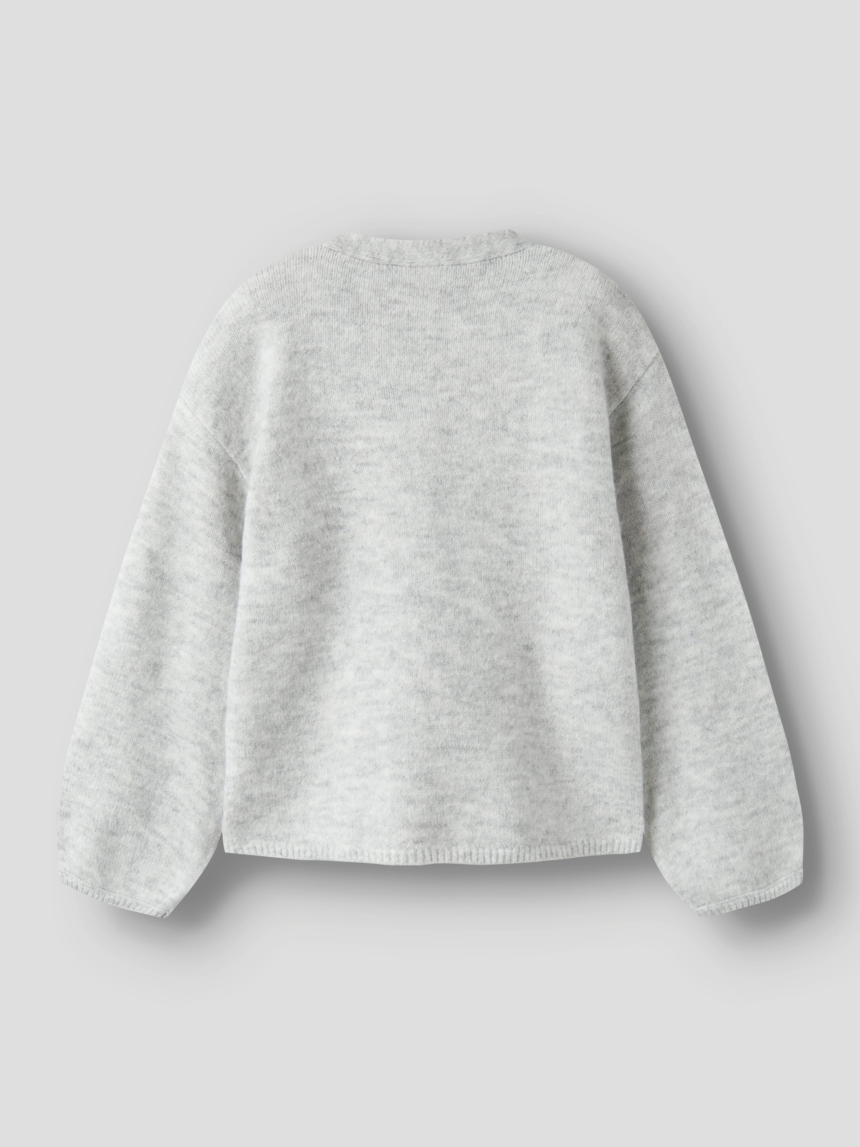 Name It Strickjacke NKFOLINA LS KNIT CARD NOOS Materialmix, regular fit – Bild 2 von 4