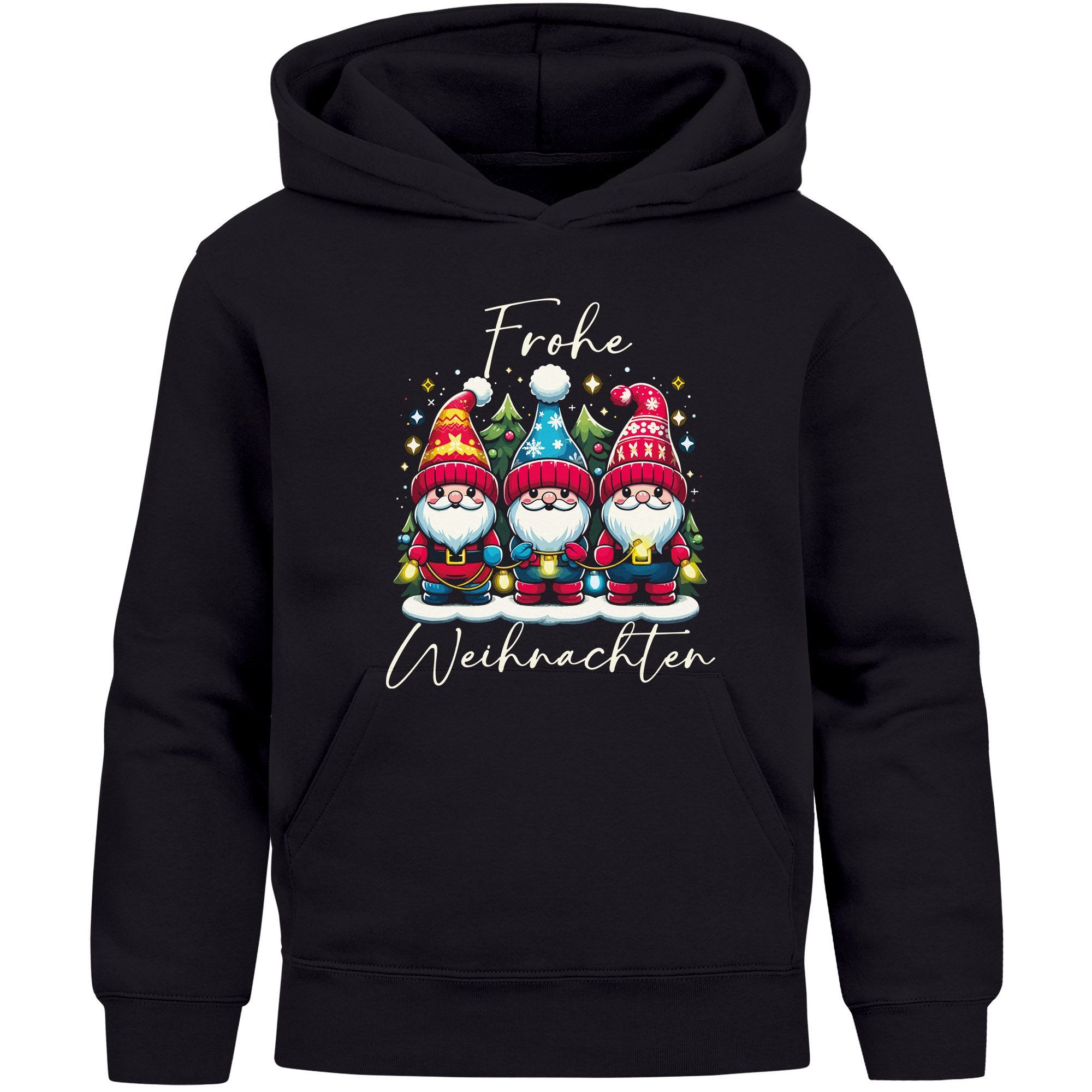 Hoodie Kinder Hoodie Weihnachtspullover Jungen Mädchen Wichtel