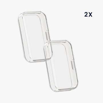kwmobile Sleeve 2x Hülle für Huawei Band 8, Silikon Fullbody Cover Case Schutzhülle Set