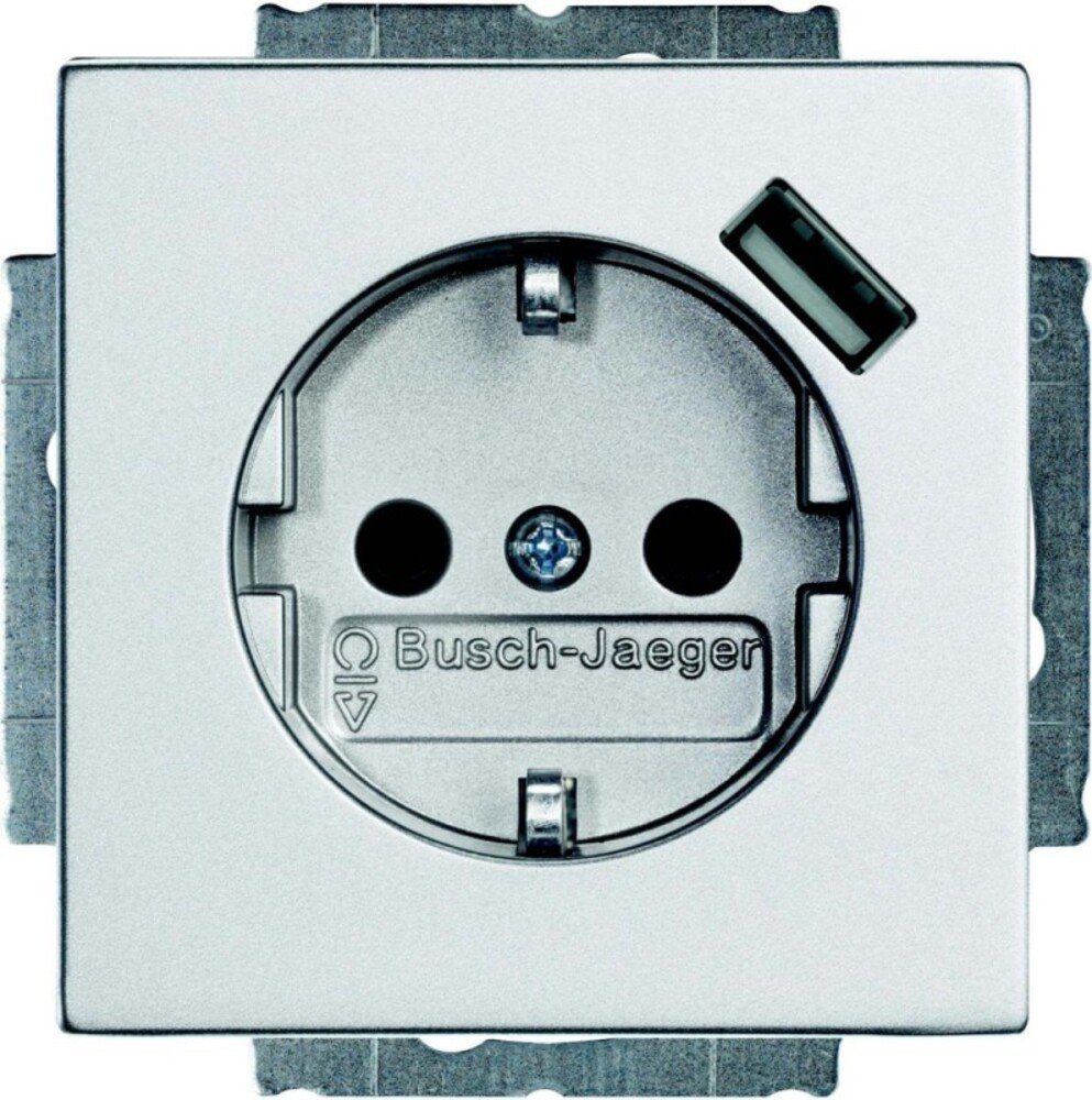 Busch-Jaeger Klemmen Busch-Jaeger Schuko/USB-Steckdose 20 EUCBUSB-83
