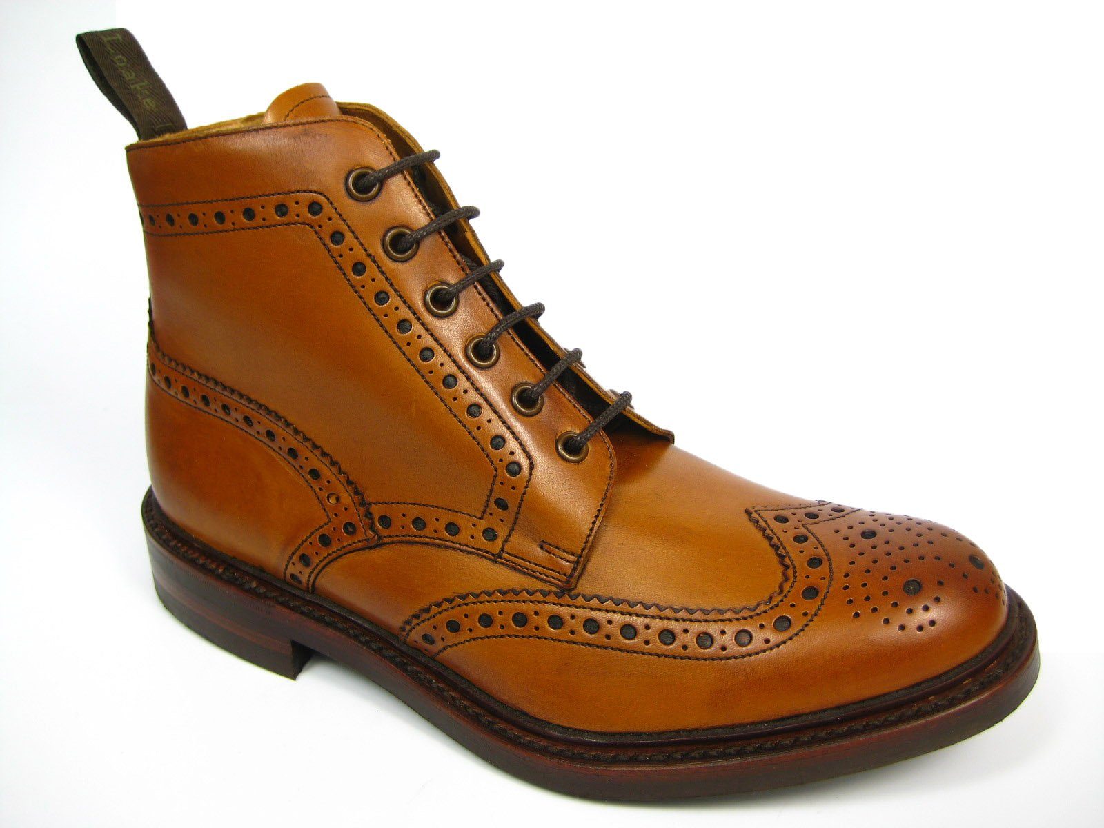 Loake Loake-Bedale-Tan Schnürboots