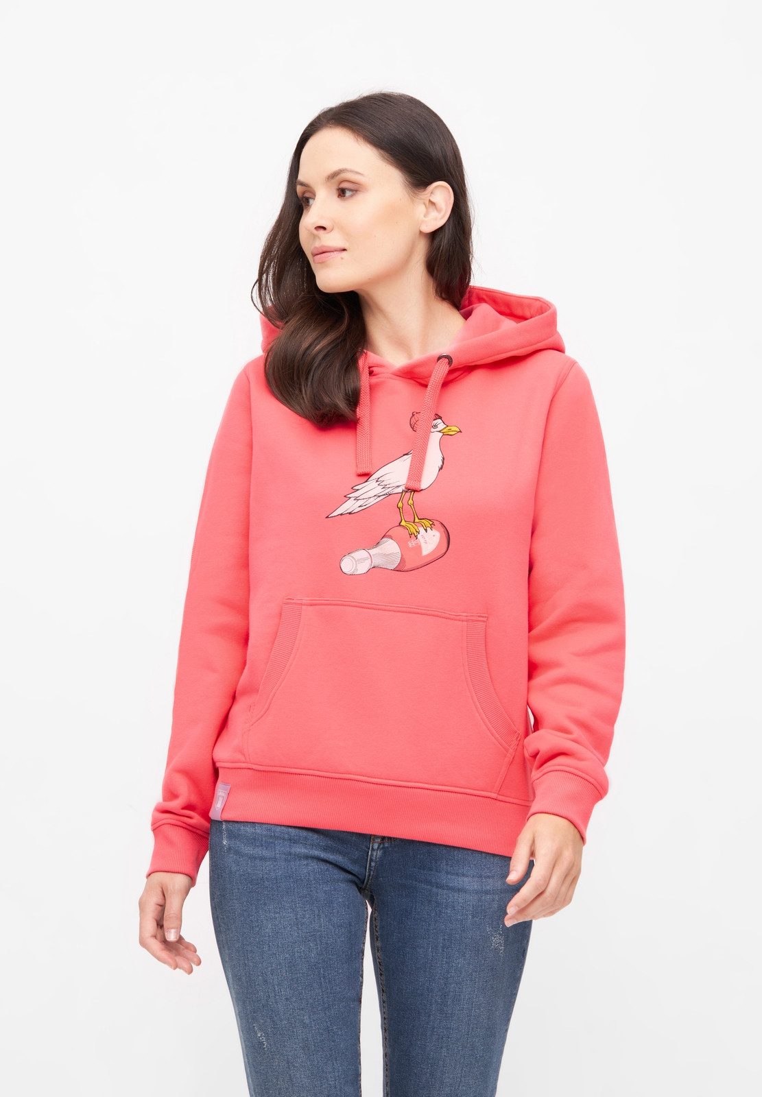 Derbe Hoodie Hoodie Sturmmöwin mit großem Print günstig online kaufen