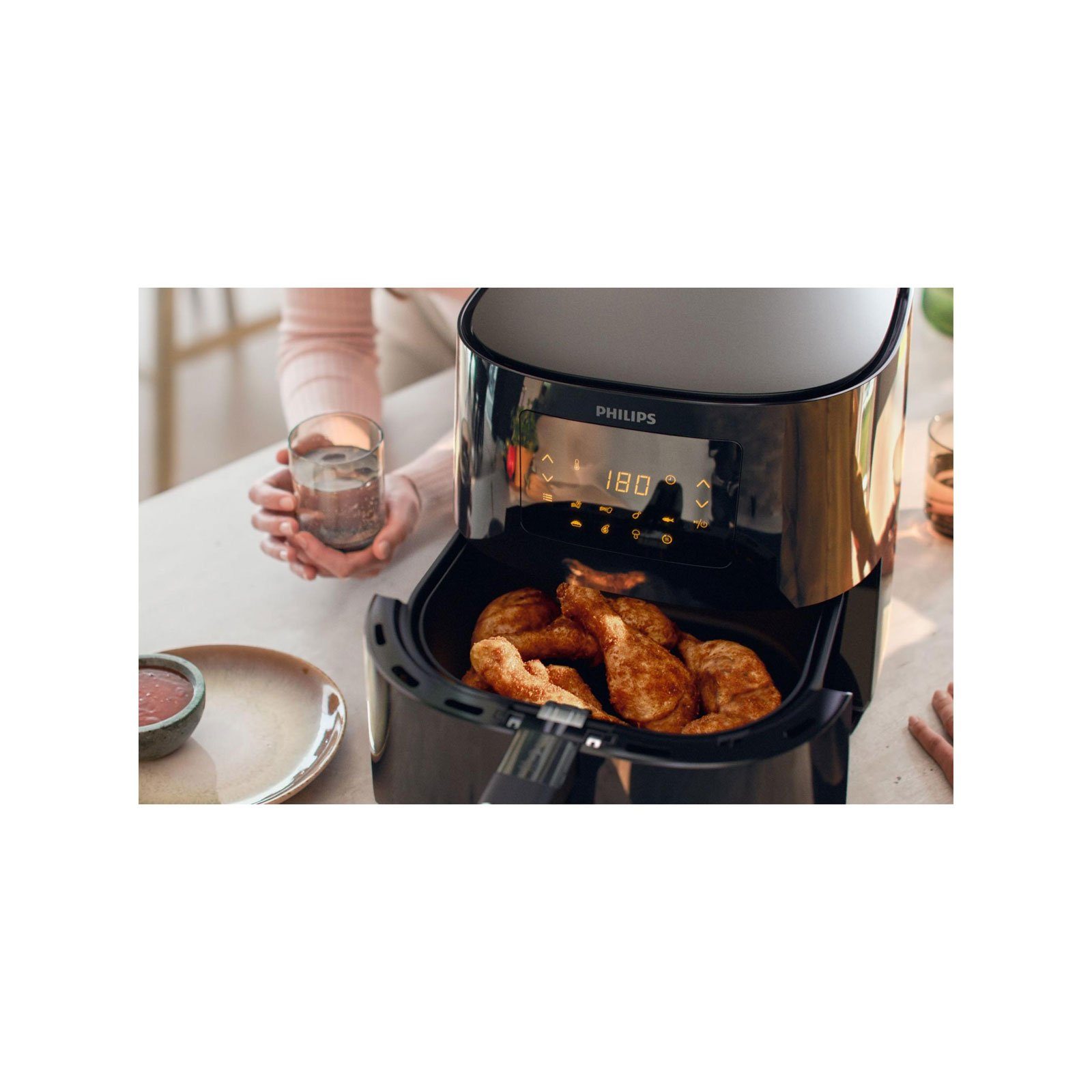 XL, 2000 Philips Airfryer HD9270/70 W Essential Fritteuse