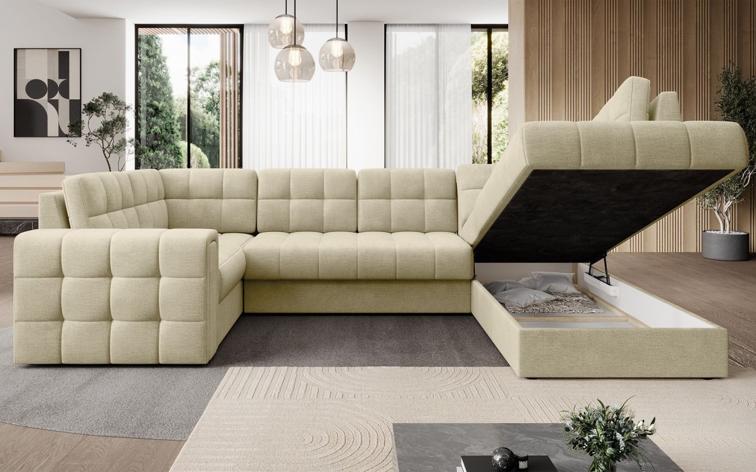 Lukas Möbel Wohnlandschaft Wohnlandschaft Belvis Ecksofa günstig online kaufen