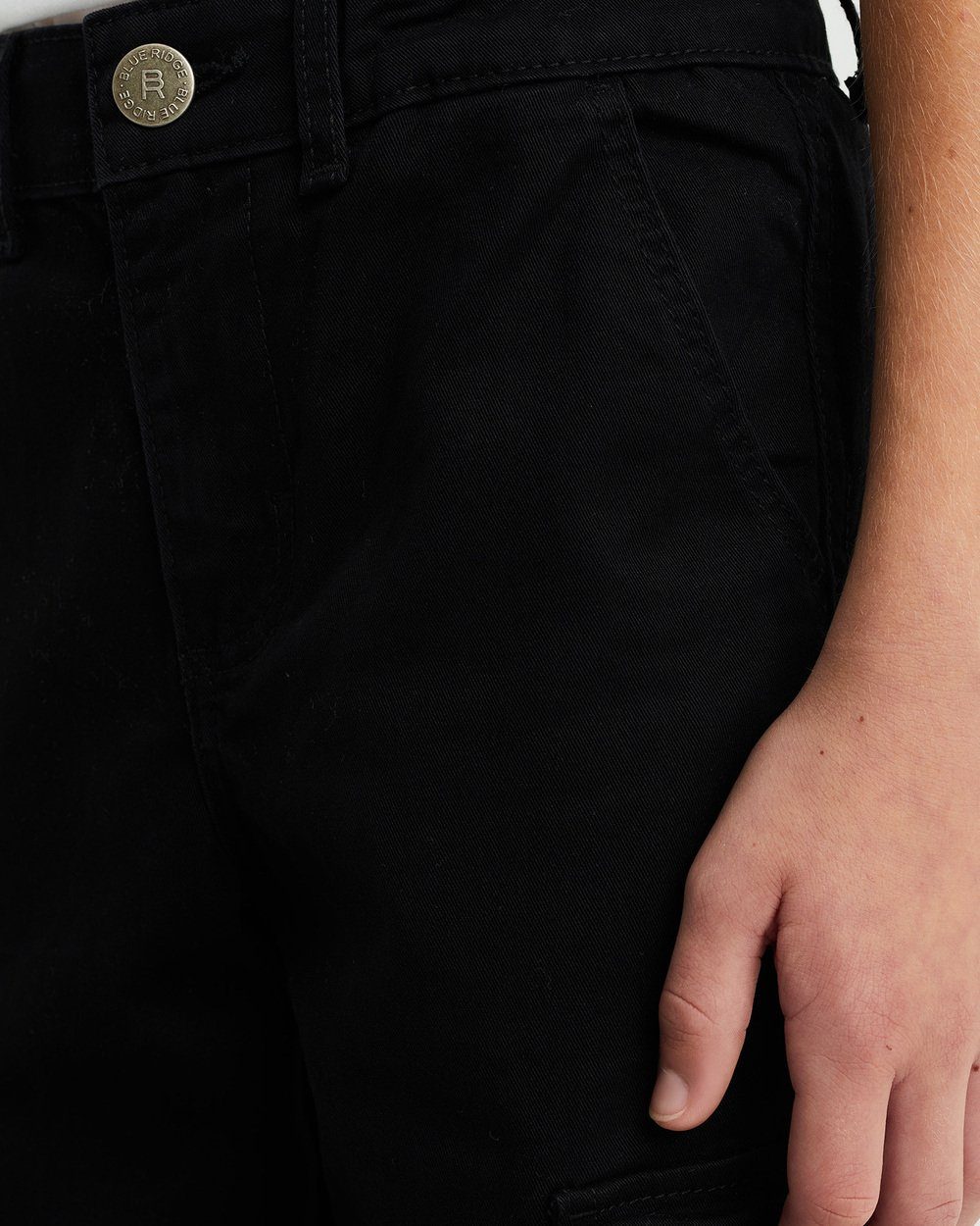 Schwarz 5-Pocket-Hose WE Fashion