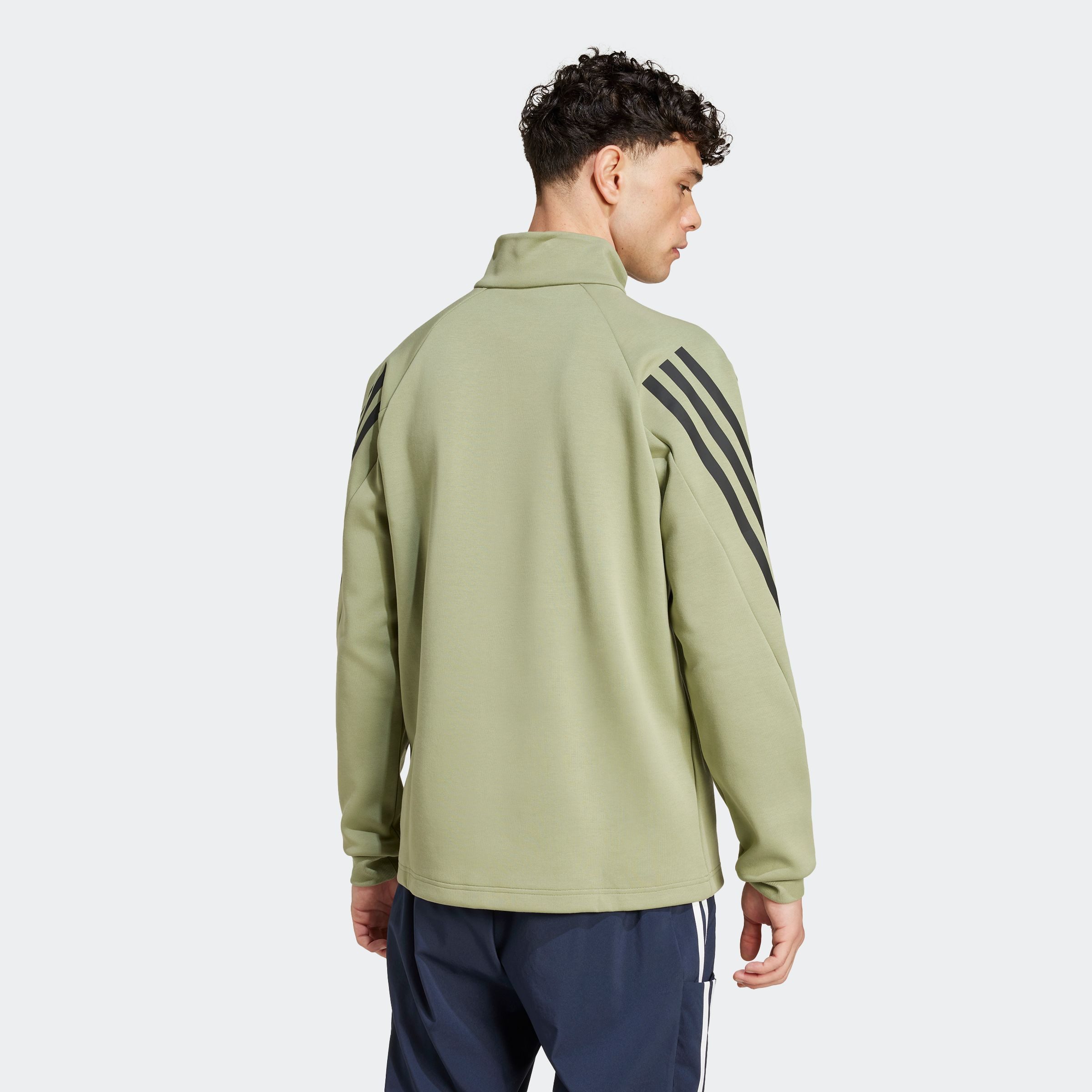 adidas Sportswear Rollkragenpullover FUTURE ICONS 3-STREIFEN HALF-ZIP