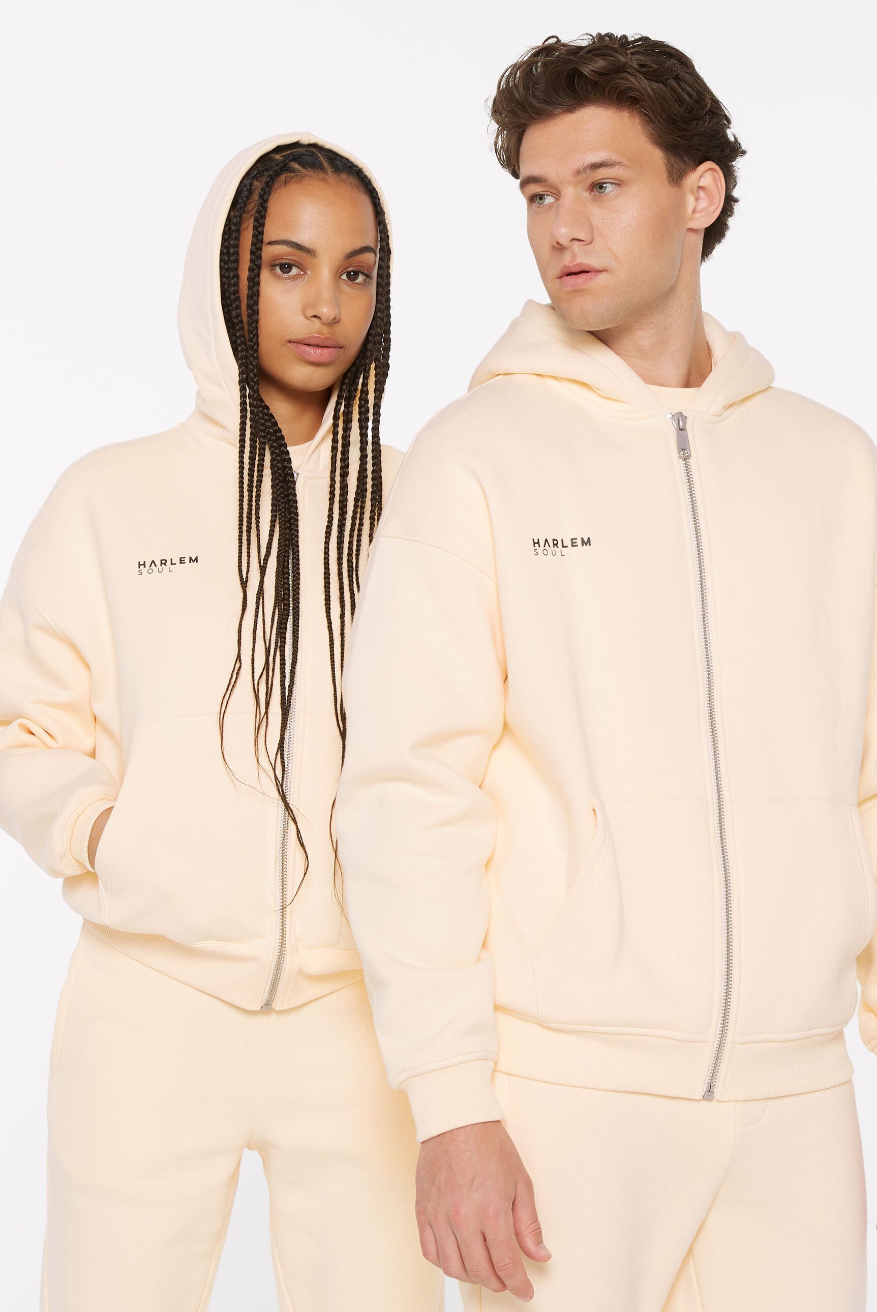 Harlem Soul Kapuzensweatjacke mit weicher Innenseite günstig online kaufen