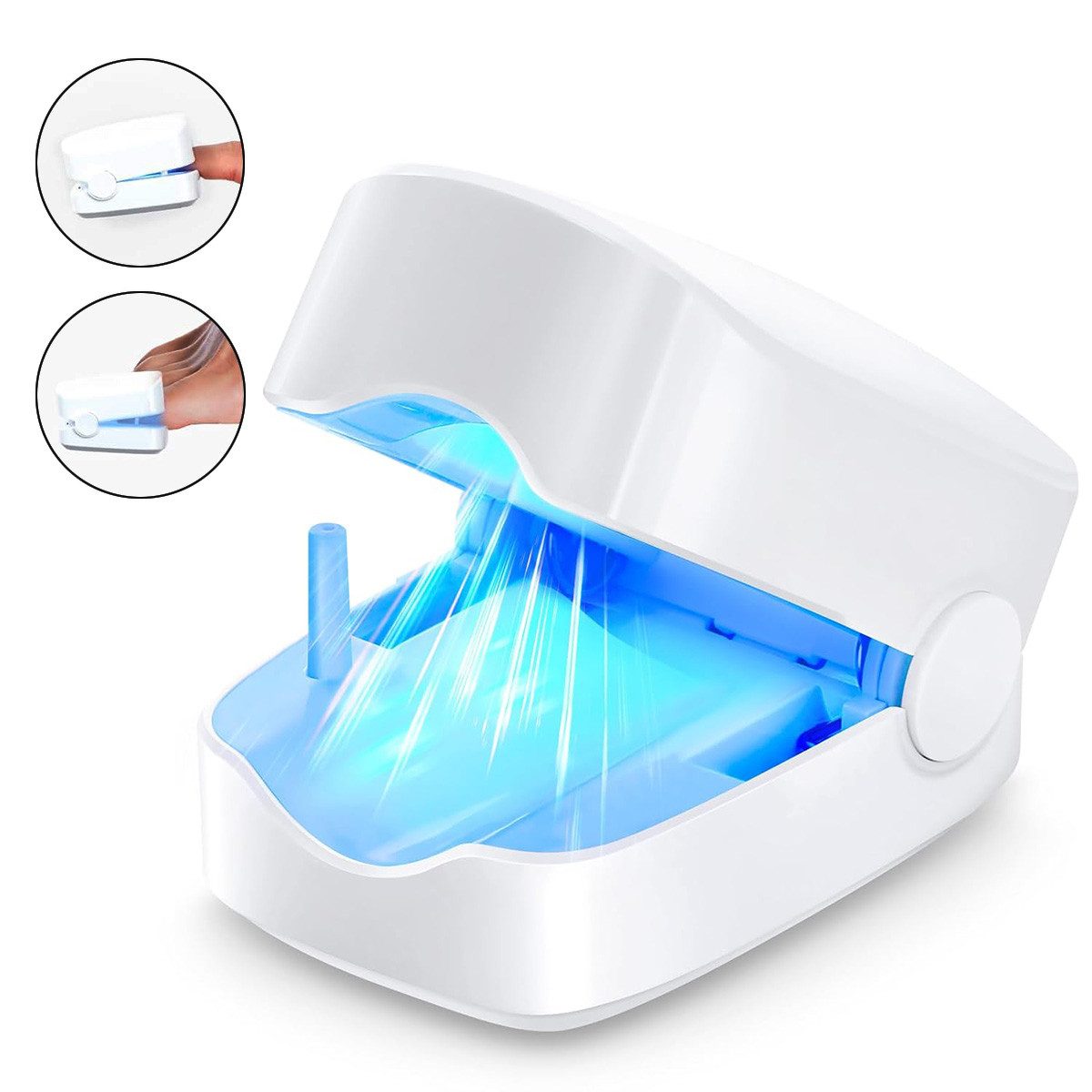 Novzep Lichthärtungsgerät Nagelpilz Behandlung für Zehennagel Nagelpilz Laser Behandlungsgerät, 1-tlg.