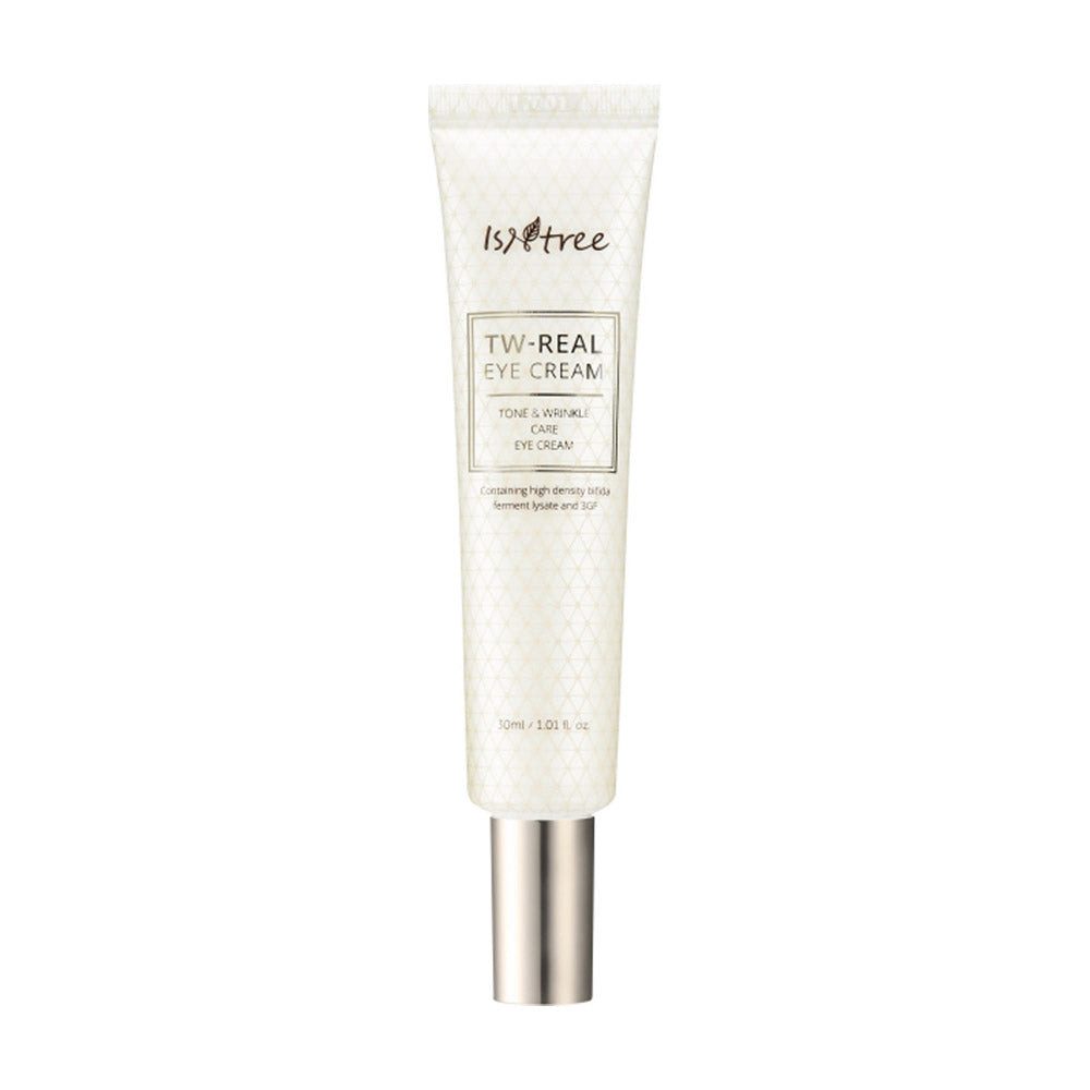 Isntree Augencreme Isntree, TW Real Eye Cream - 30 ml, Fermentierte Anti-Aging Augencreme mit 61 % Probiotika