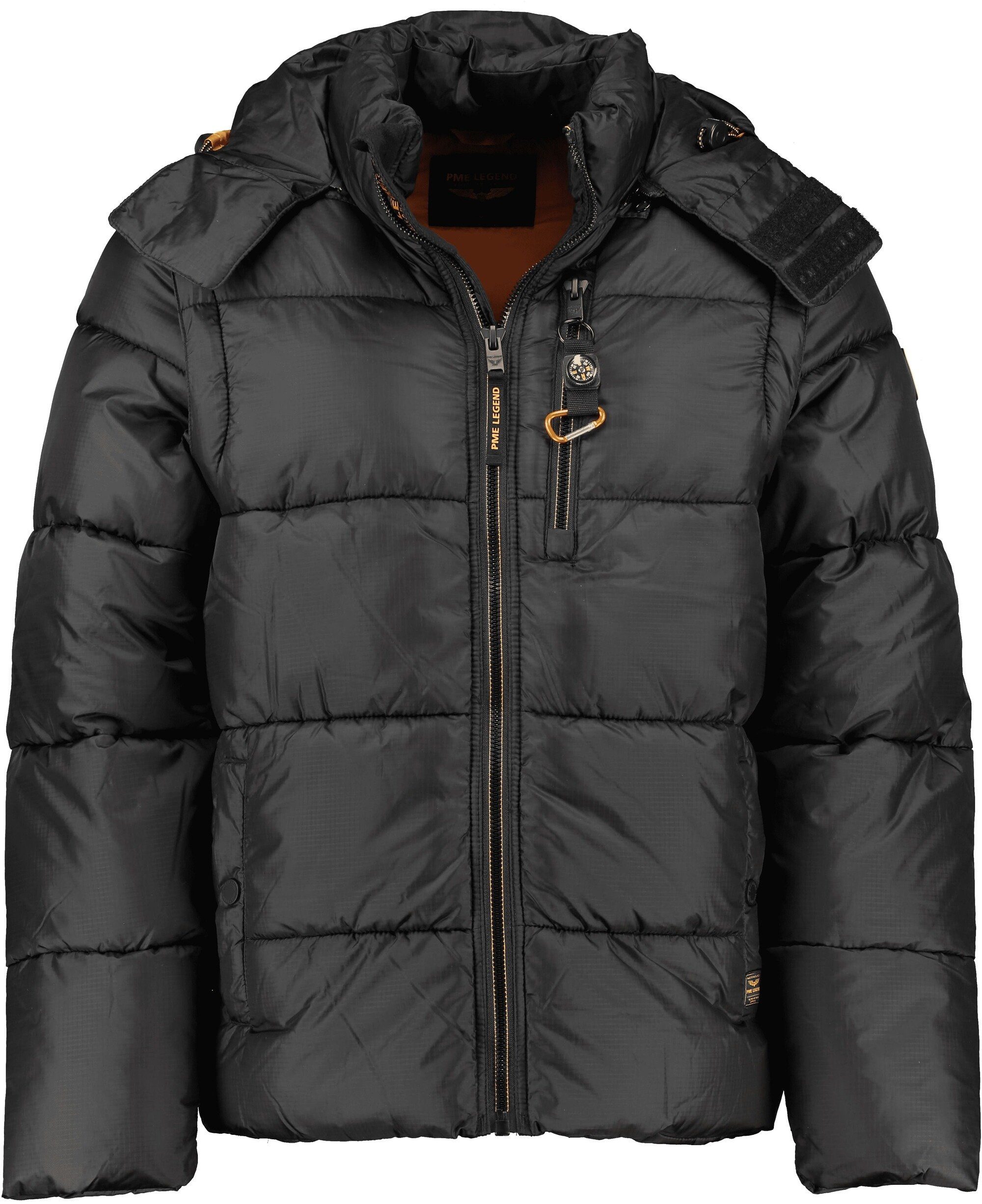 PME LEGEND Steppjacke PME LEGEND Steppjacke Skyspector schwarz abzippbare Ärmel