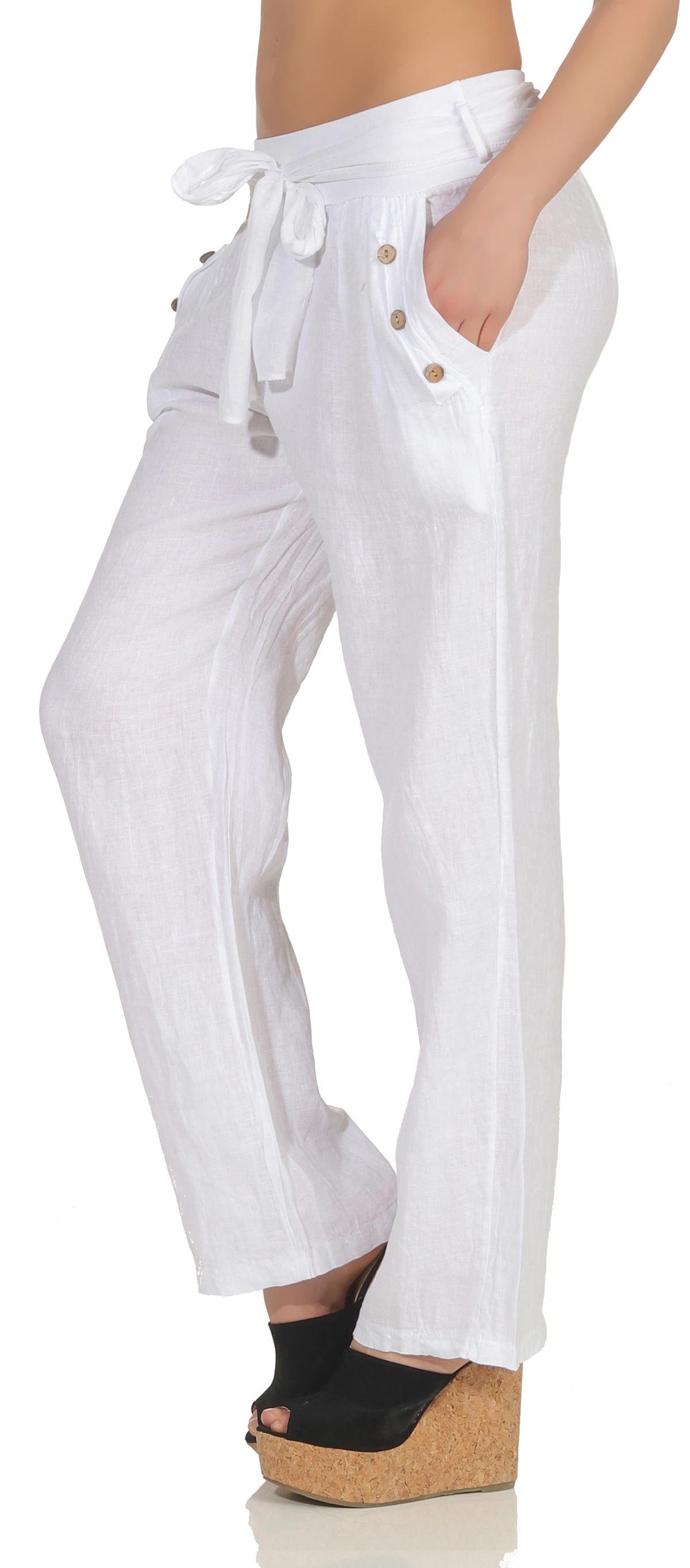 malito more than fashion Leinenhose 8174 günstig online kaufen
