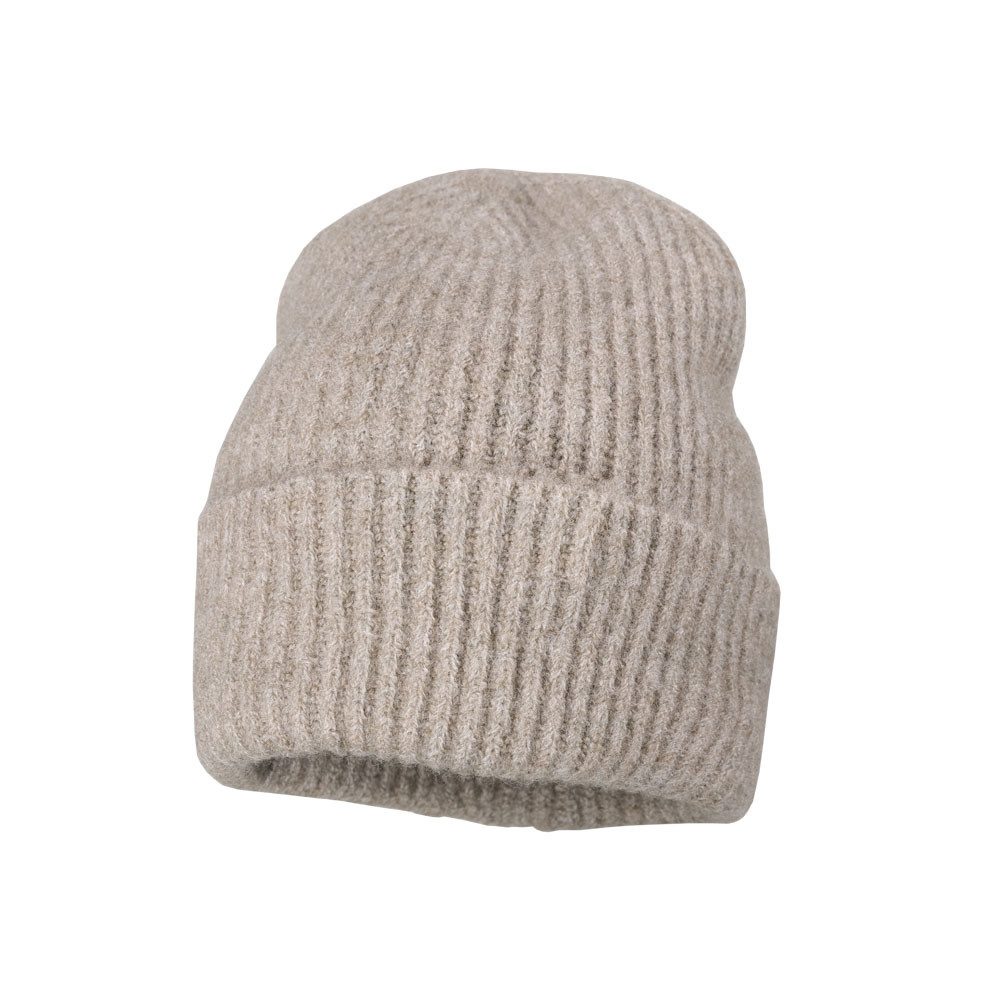 CAPO Strickmütze Dezente Melange-Töne, Grobstrick günstig online kaufen