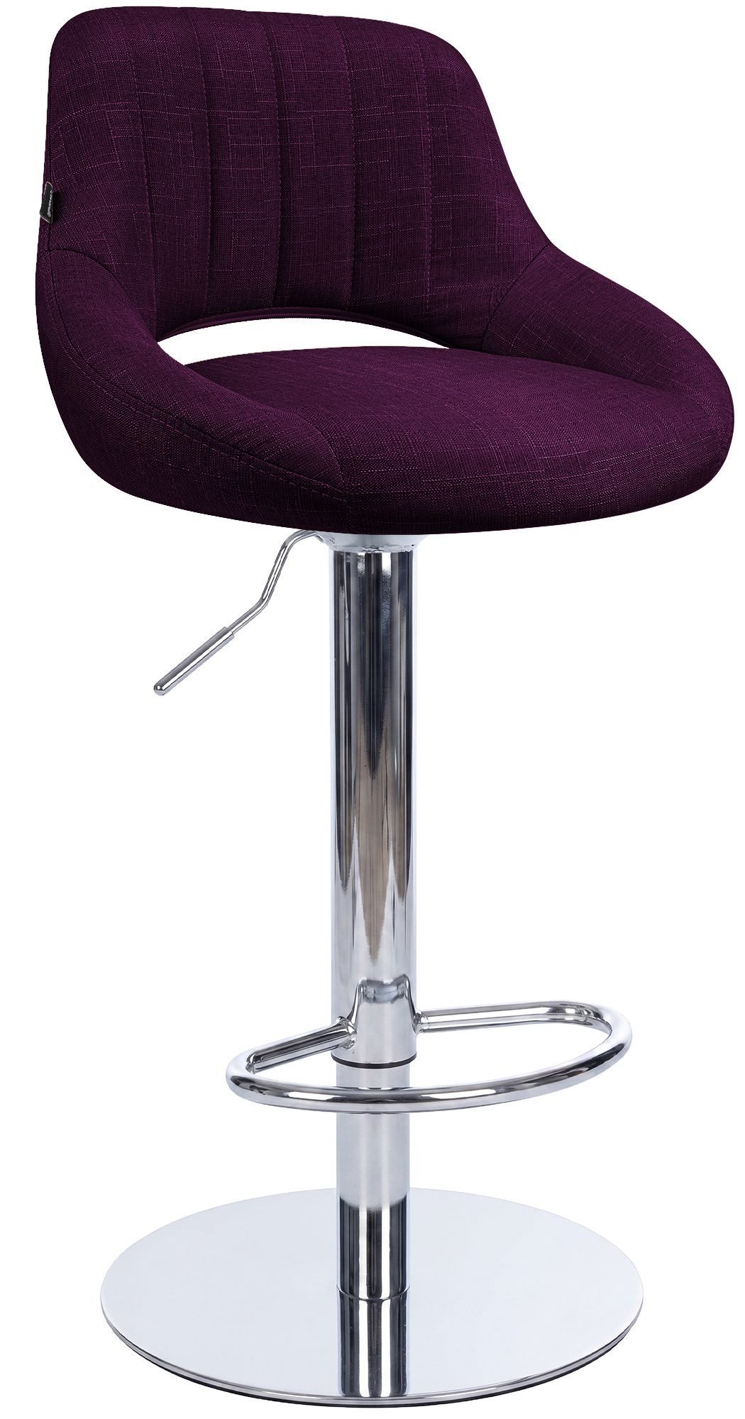 CLP Barhocker Milet chrom (1er), höhenverstellbar und drehbar