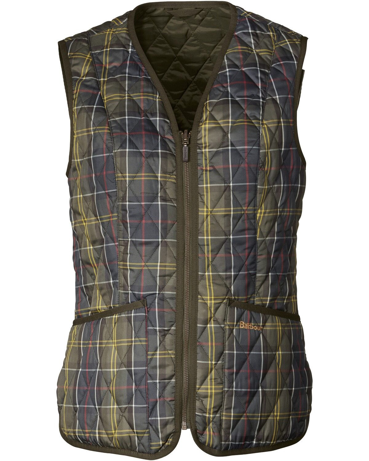Barbour Steppweste Weste Tartan Betty günstig online kaufen