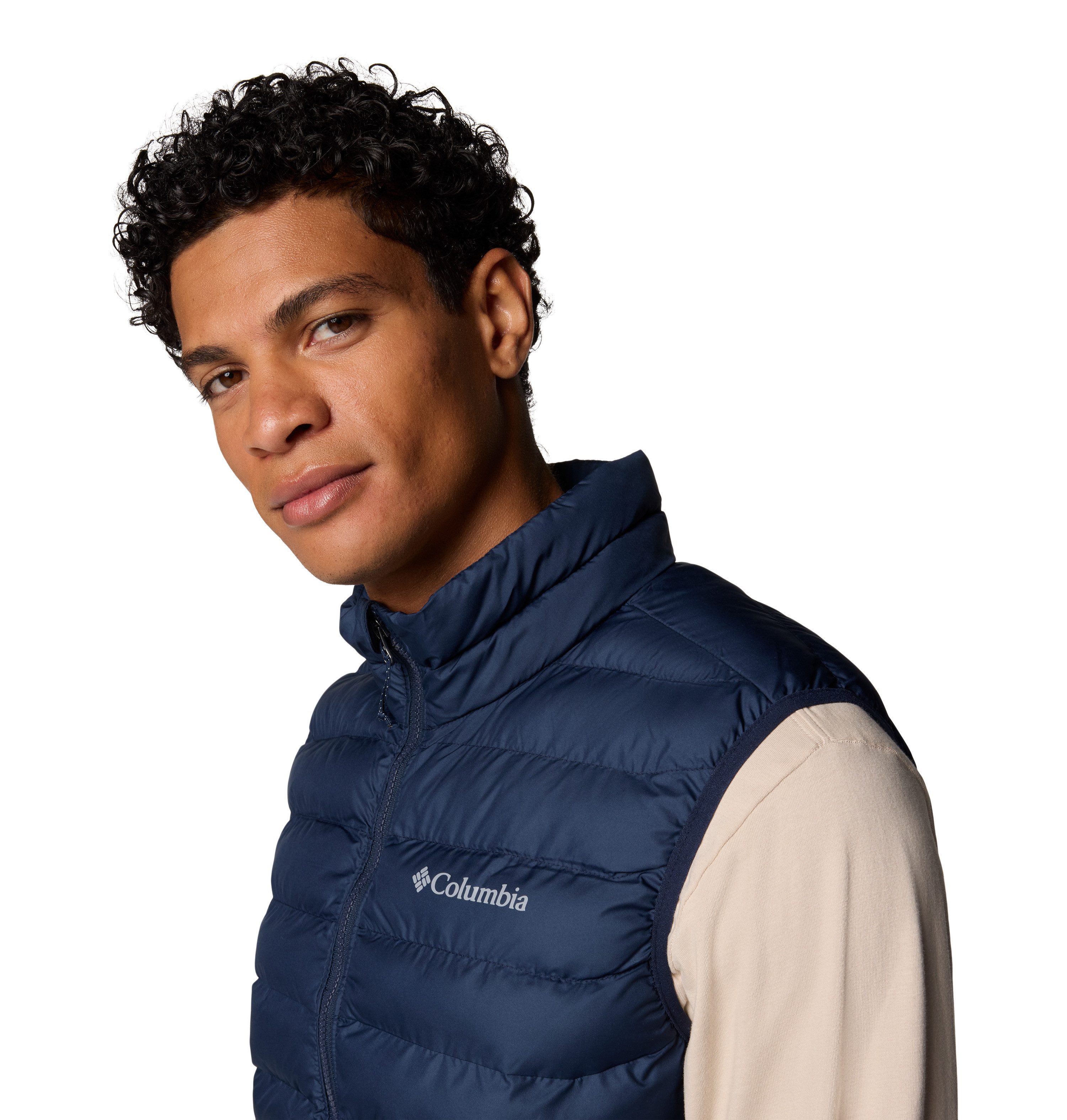 Columbia Steppweste Powder Lite II Vest mit Innentasche und Reißverschlusstaschen, wasserabweisend