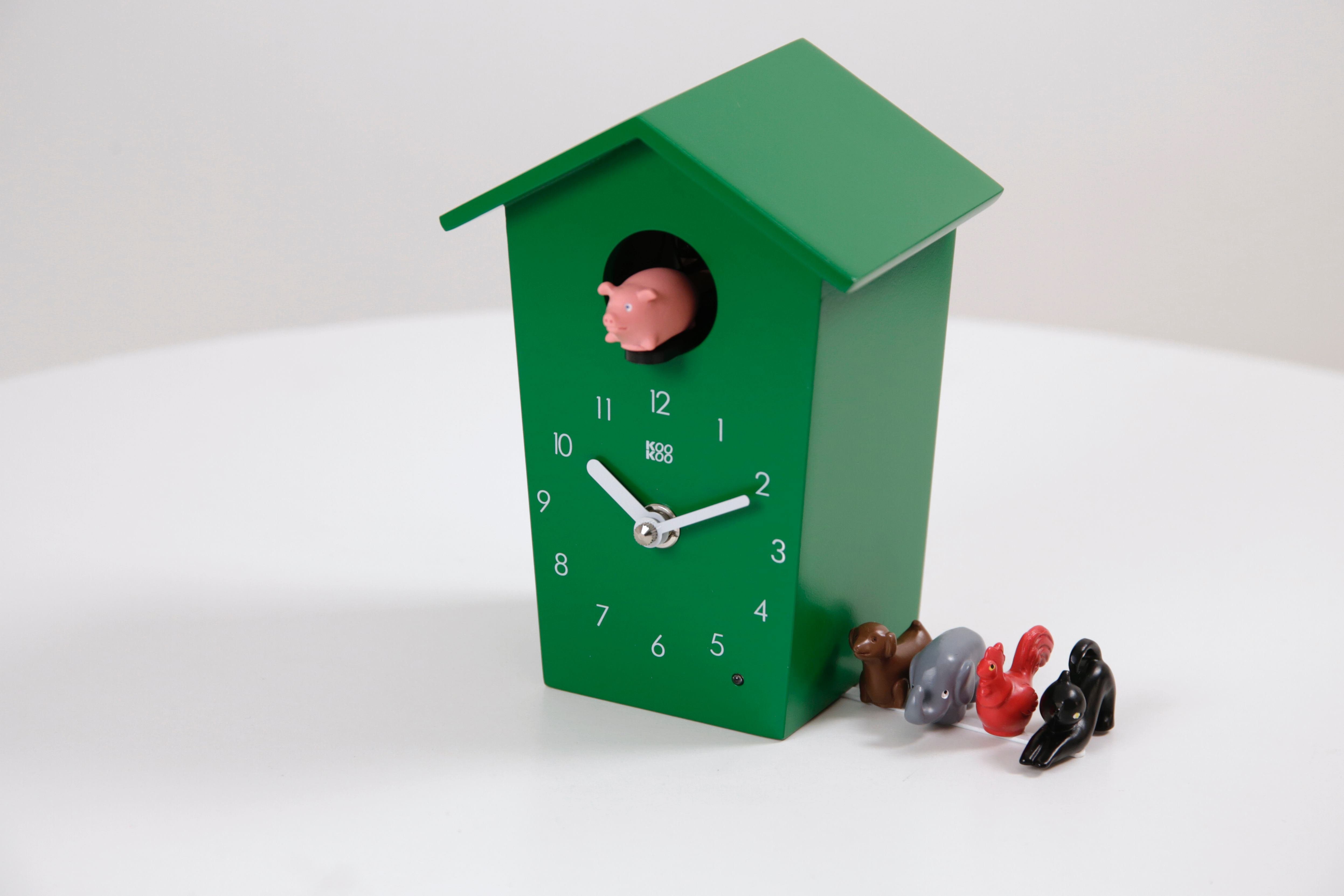 KOOKOO Tischuhr AnimalHouse mit 5 bunten günstig online kaufen