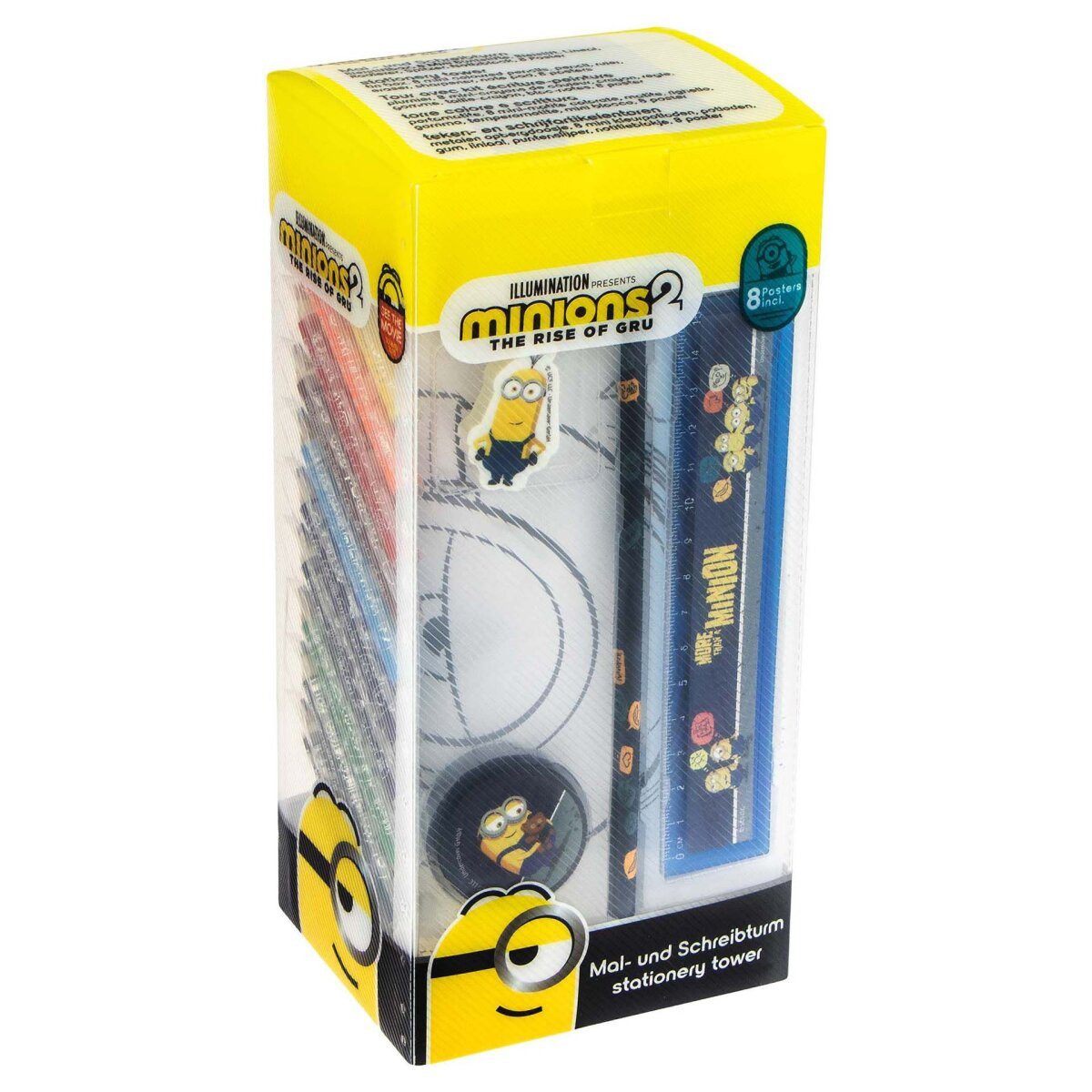 Minions Kreativset Minions Kreativset im Turmformat 25-teilig