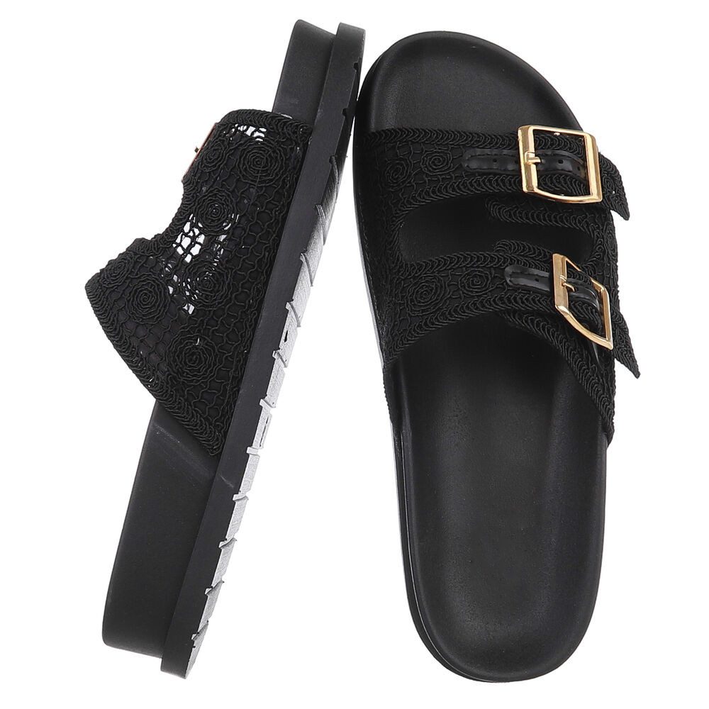 Ital-Design Elegante Damen-Sandalen mit verstellbaren Riemen günstig online kaufen
