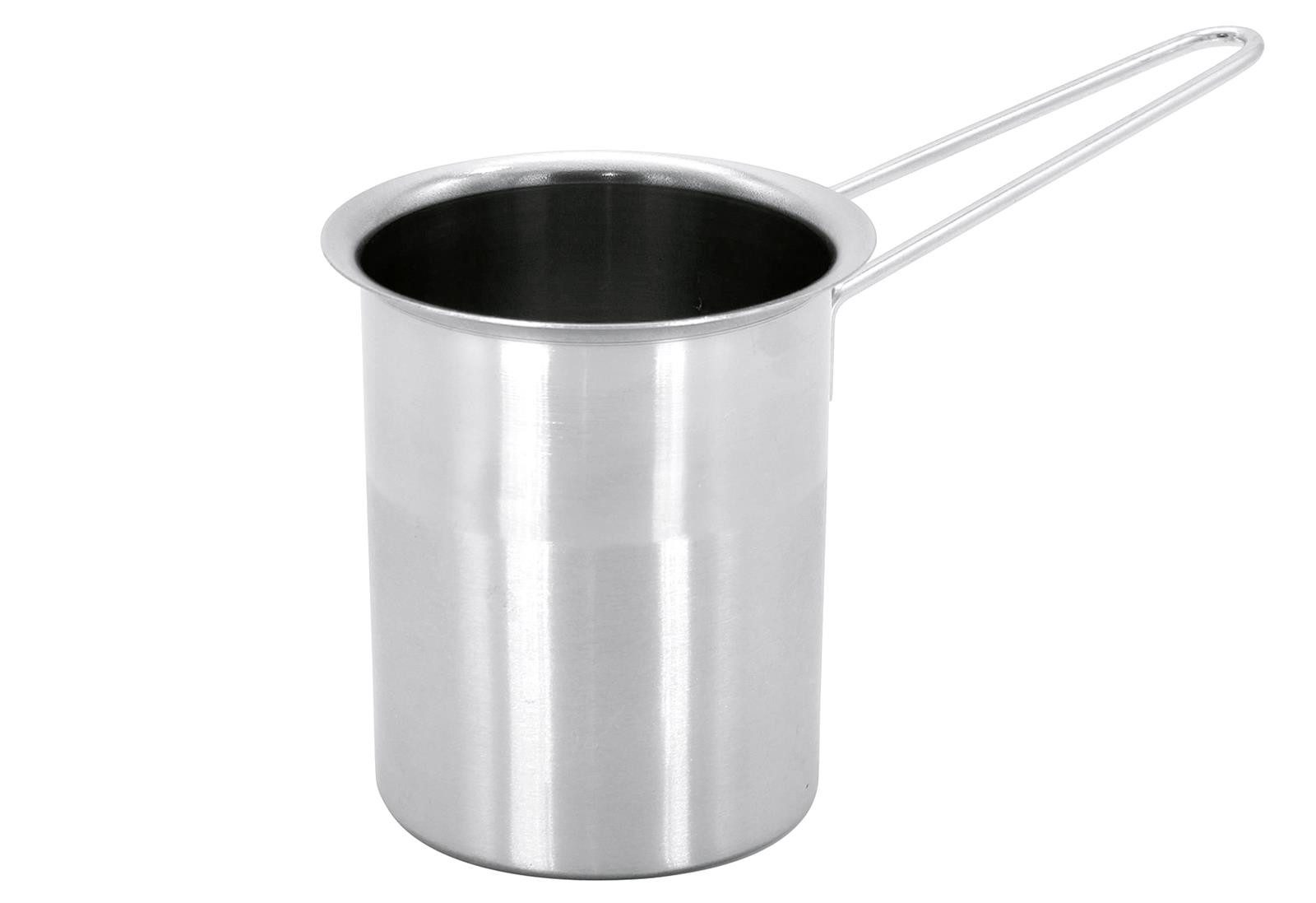 Karl Krüger Kochtopf KARL KRÜGER Milchaufschäumer Topf 480 ml Ø8cm Edelstahl