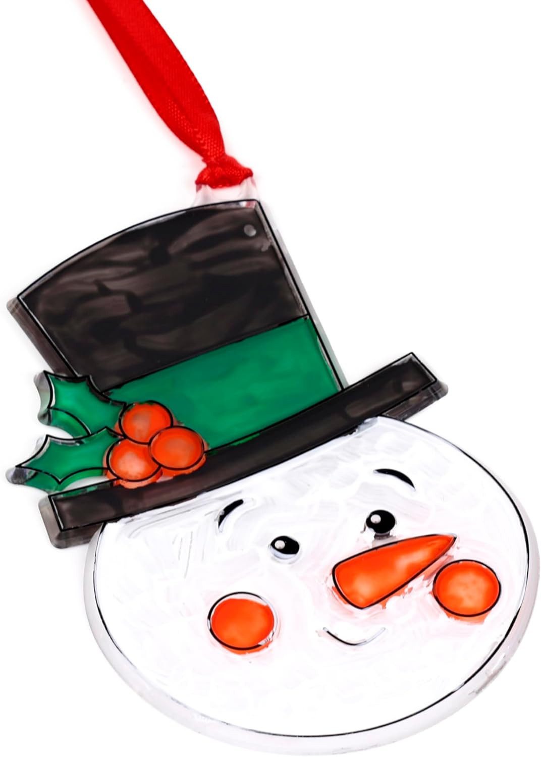 LK Trend & Style Fensterbild Weihnachtsbaumschmuck zum Selbstbemalen, Kreativ mit Kinder