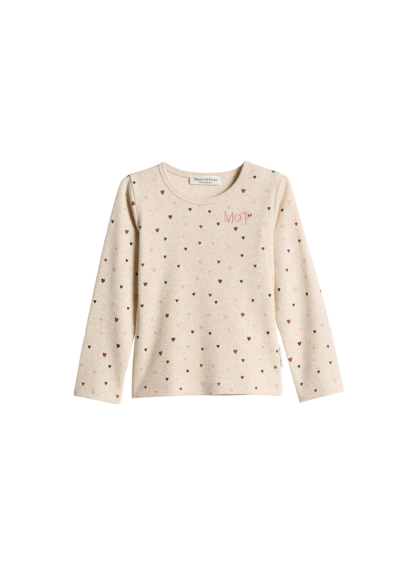 Marc O'Polo Sweatshirt aus feinem Ripp-Jersey