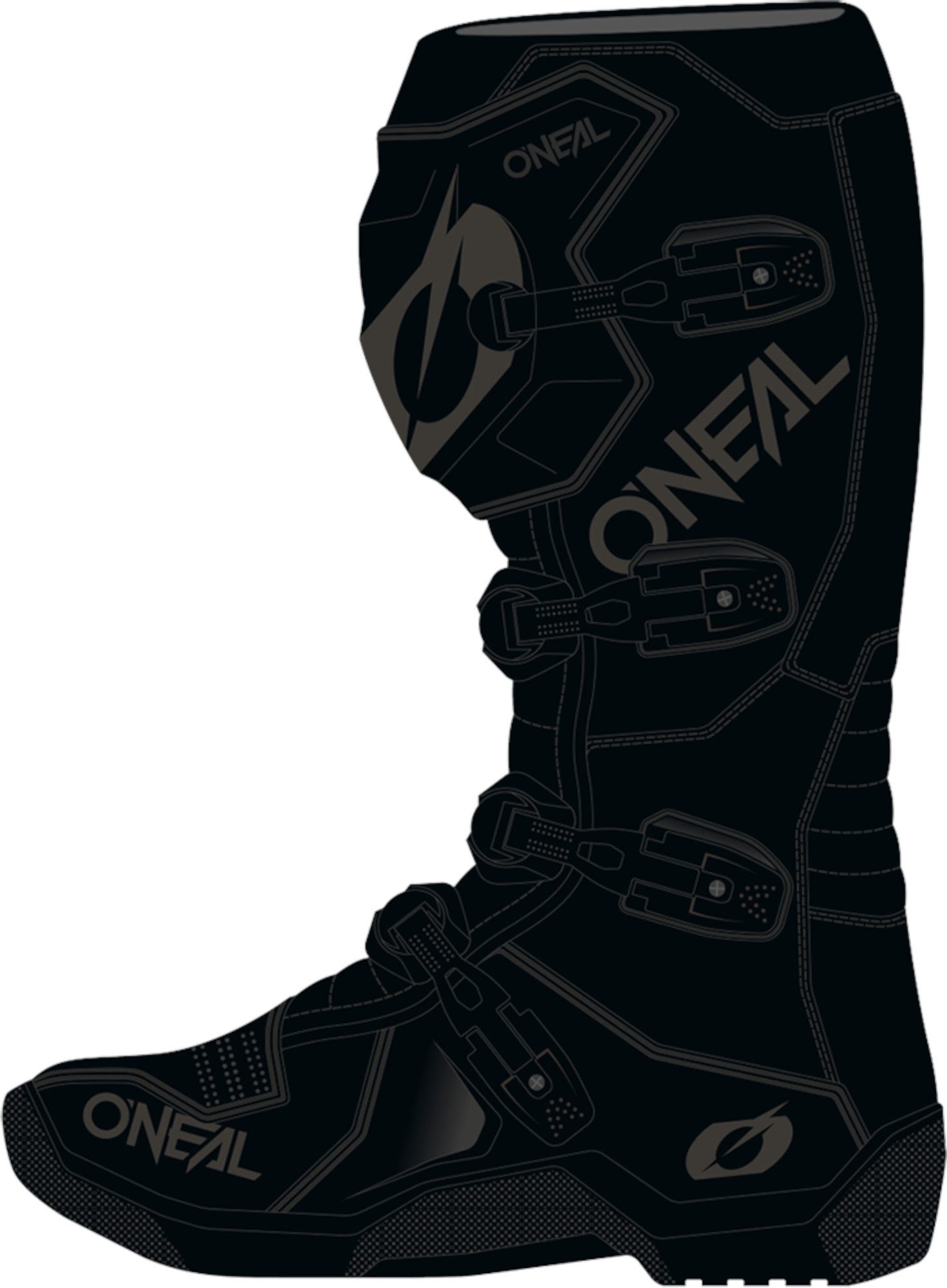 3SRS Motocross Stiefel Motorradstiefel