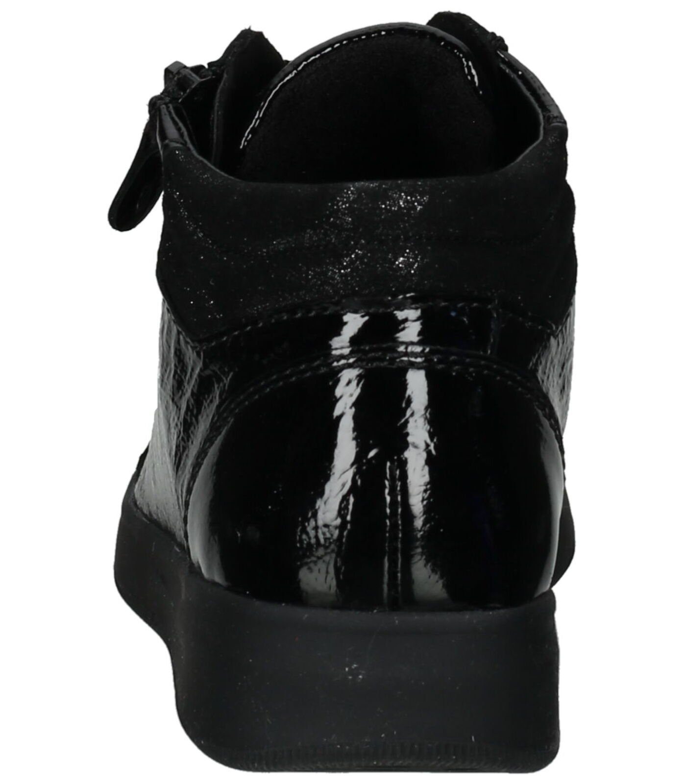 Black Sneaker Leder Sneaker Ara