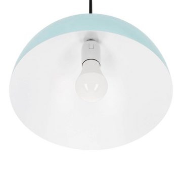 LED Universum LED Pendelleuchte "Jada" mint, Ø 30cm, E27 Fassung, max 40W