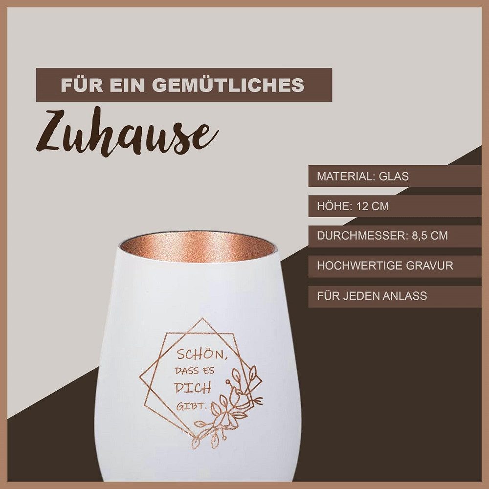 Der Porzellan-Laden Windlicht Personalisiertes Windlicht: 'Schön, günstig online kaufen