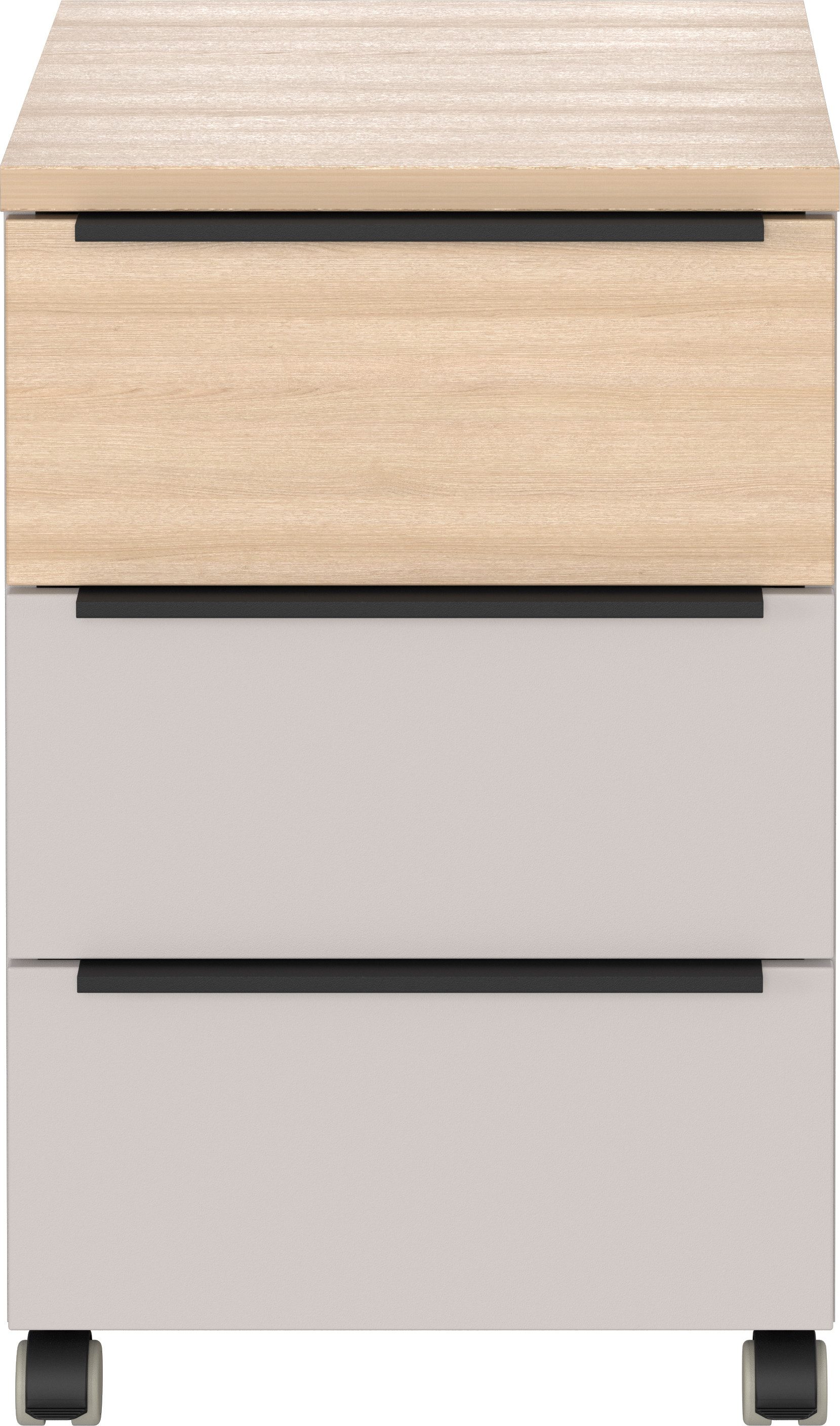 GERMANIA Rollcontainer, (1 St), mit Schubladendämpfung