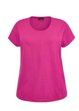 GOLDNER T-Shirt Shirt mit Rundhalsausschnitt (CURVY)