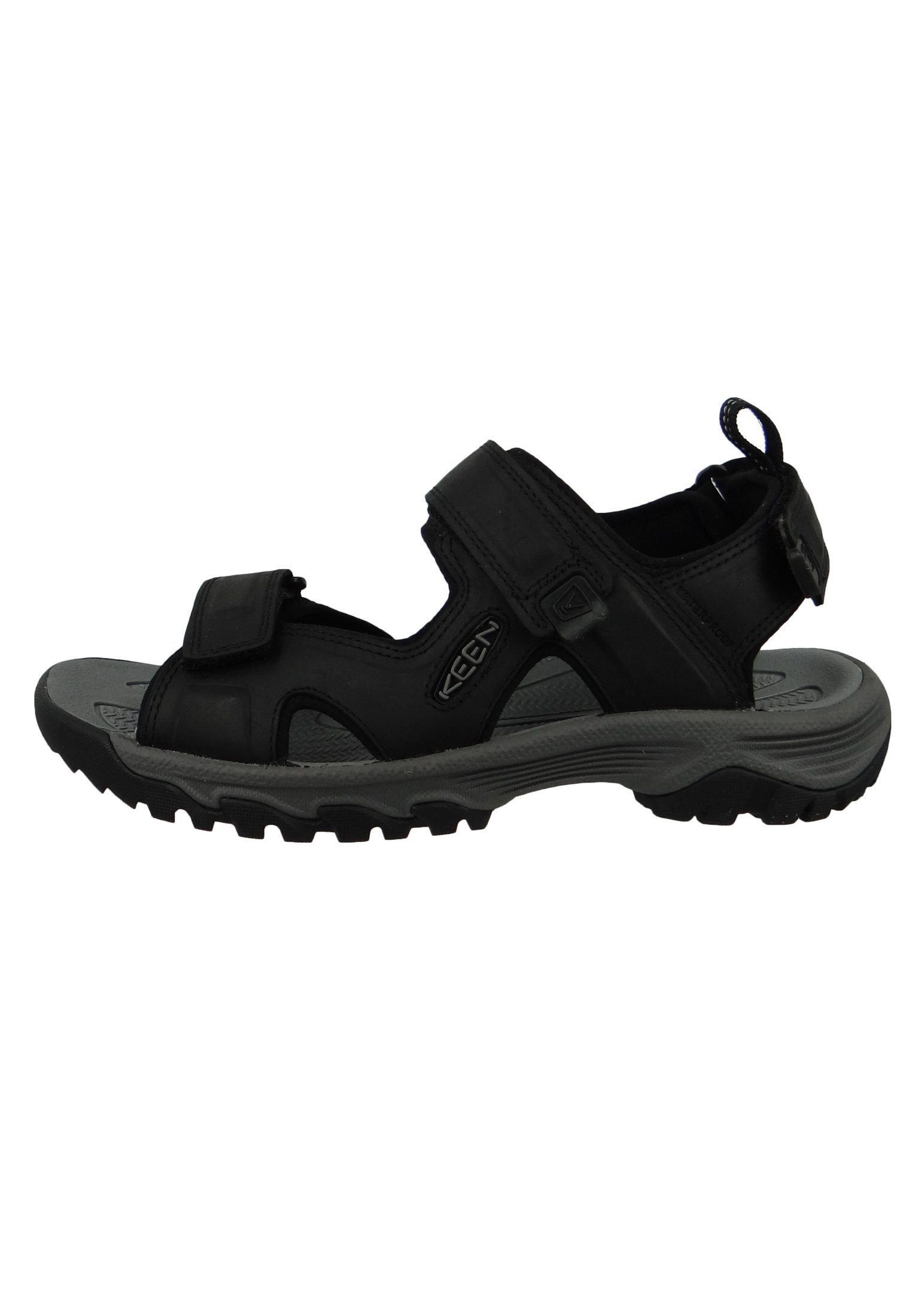 Schuhe Riemchensandalen Keen 1022422 Targhee III Black Grey Sandale
