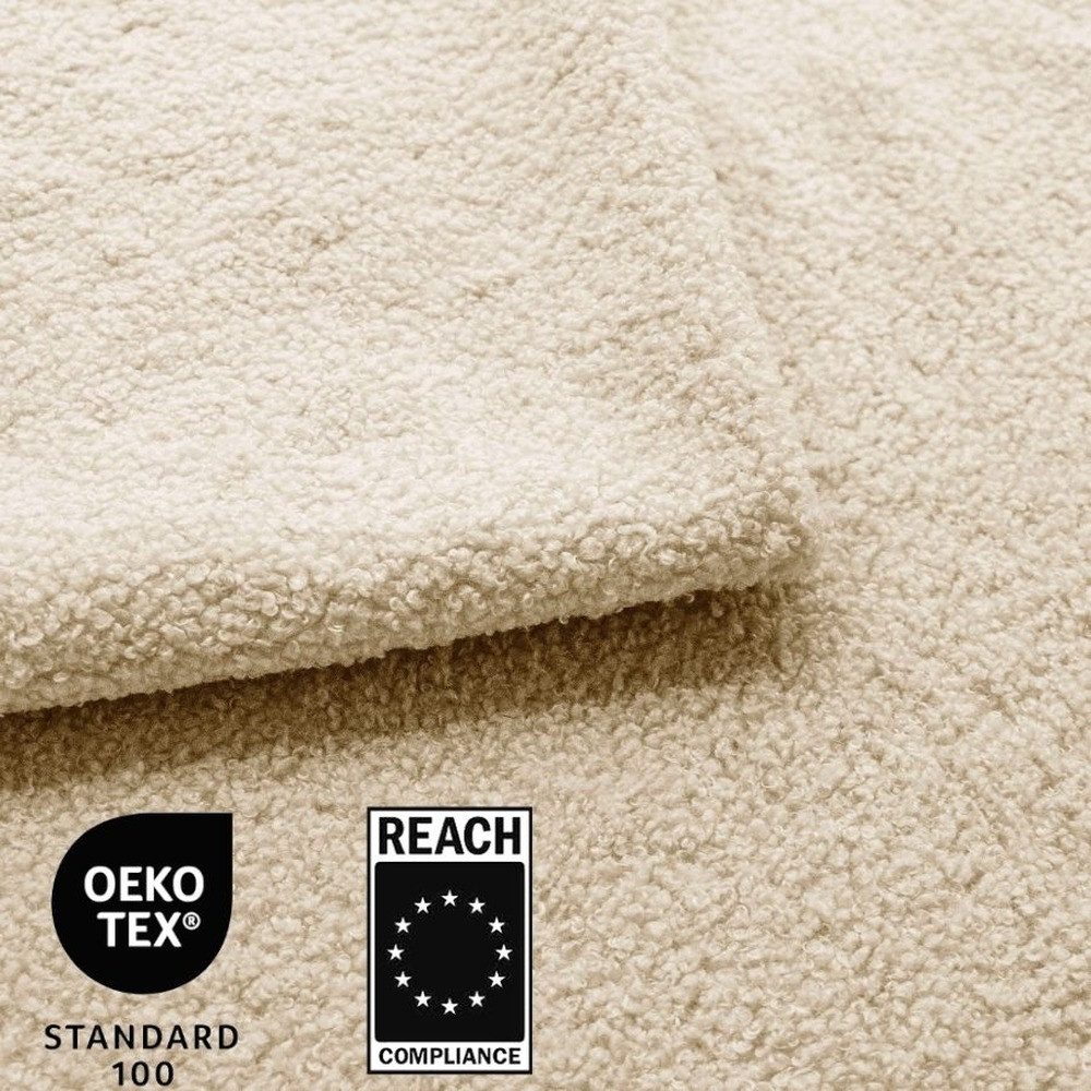 LuMali Kissenbezüge Bouclé 2er-Set, Dekokissenhülle, Weich günstig online kaufen