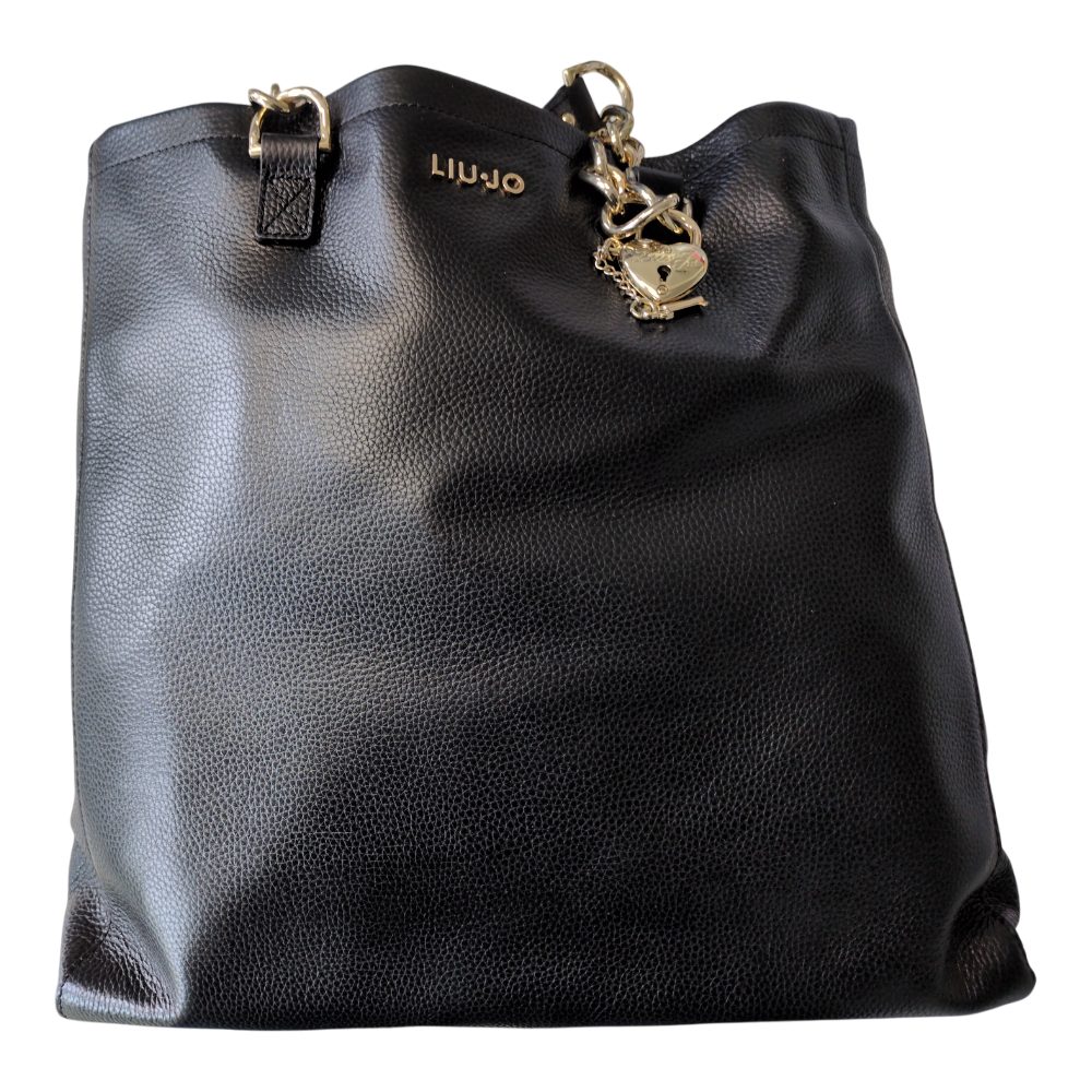 Liu Jo Handtasche Leder Stoff Schwarz günstig online kaufen