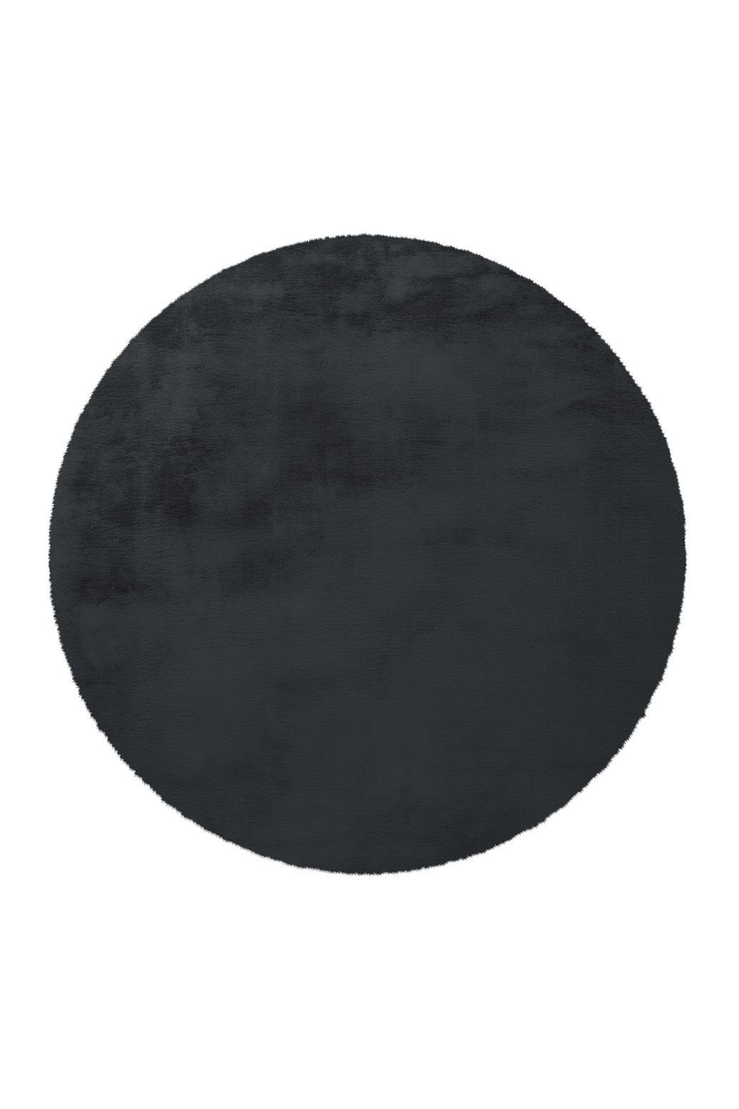 Kayoom Teppich in Anthrazit, 100% Polyester - 160x160cm (LxB)