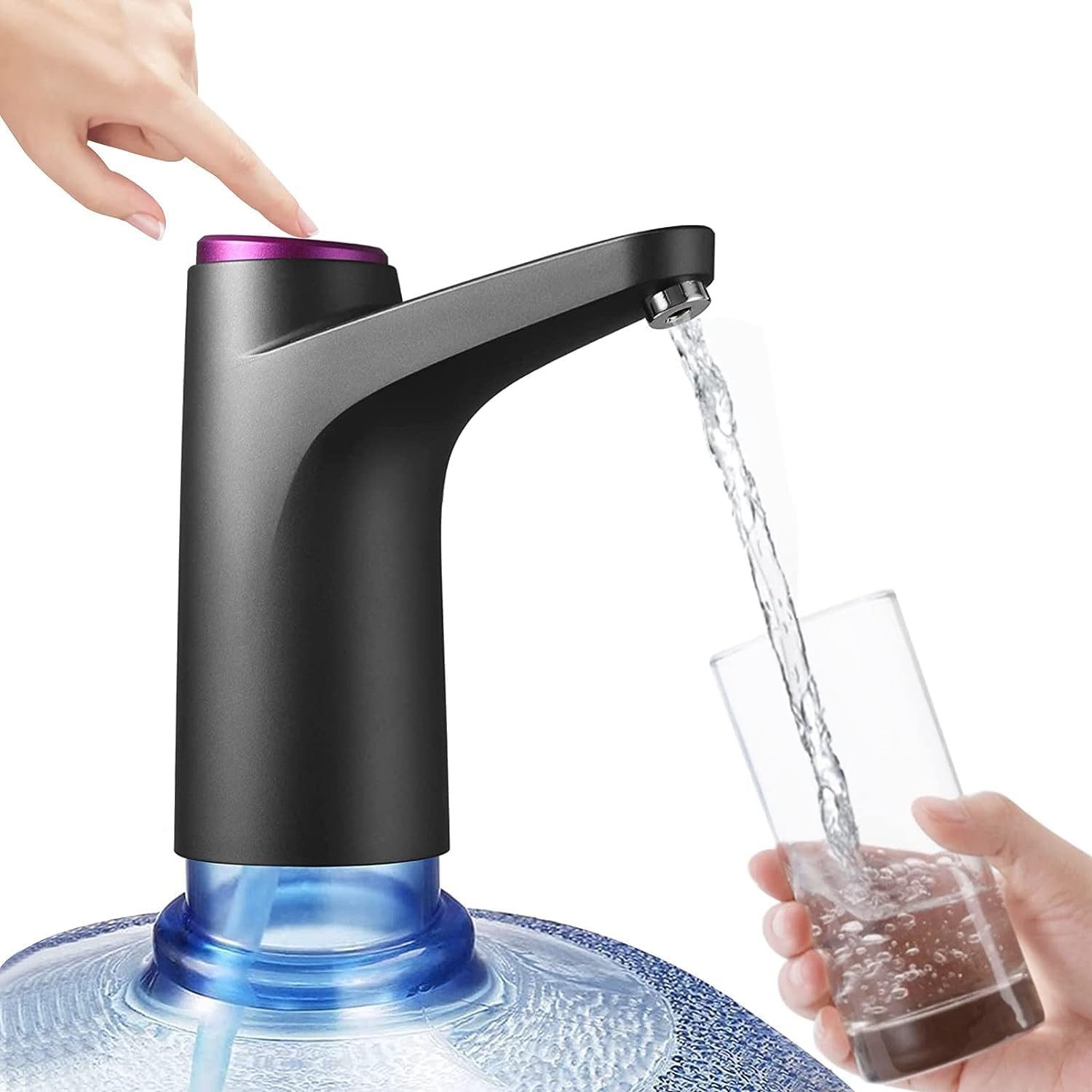 FELIXLEO Wasserpumpenzange Wasserflaschen Pumpe USB Automatische Trinkwasserpumpe, 1-tlg.