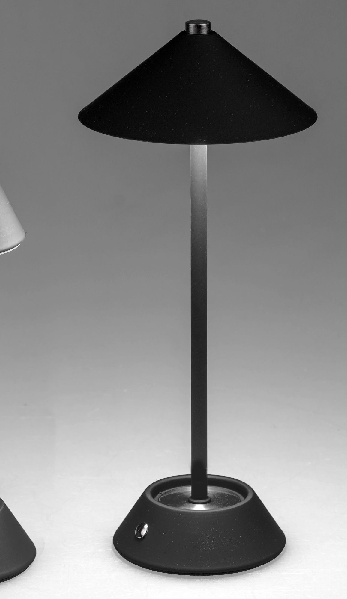 formano Nachttischlampe Touch, auf Fuß, Schwarz, Motiv: Uni