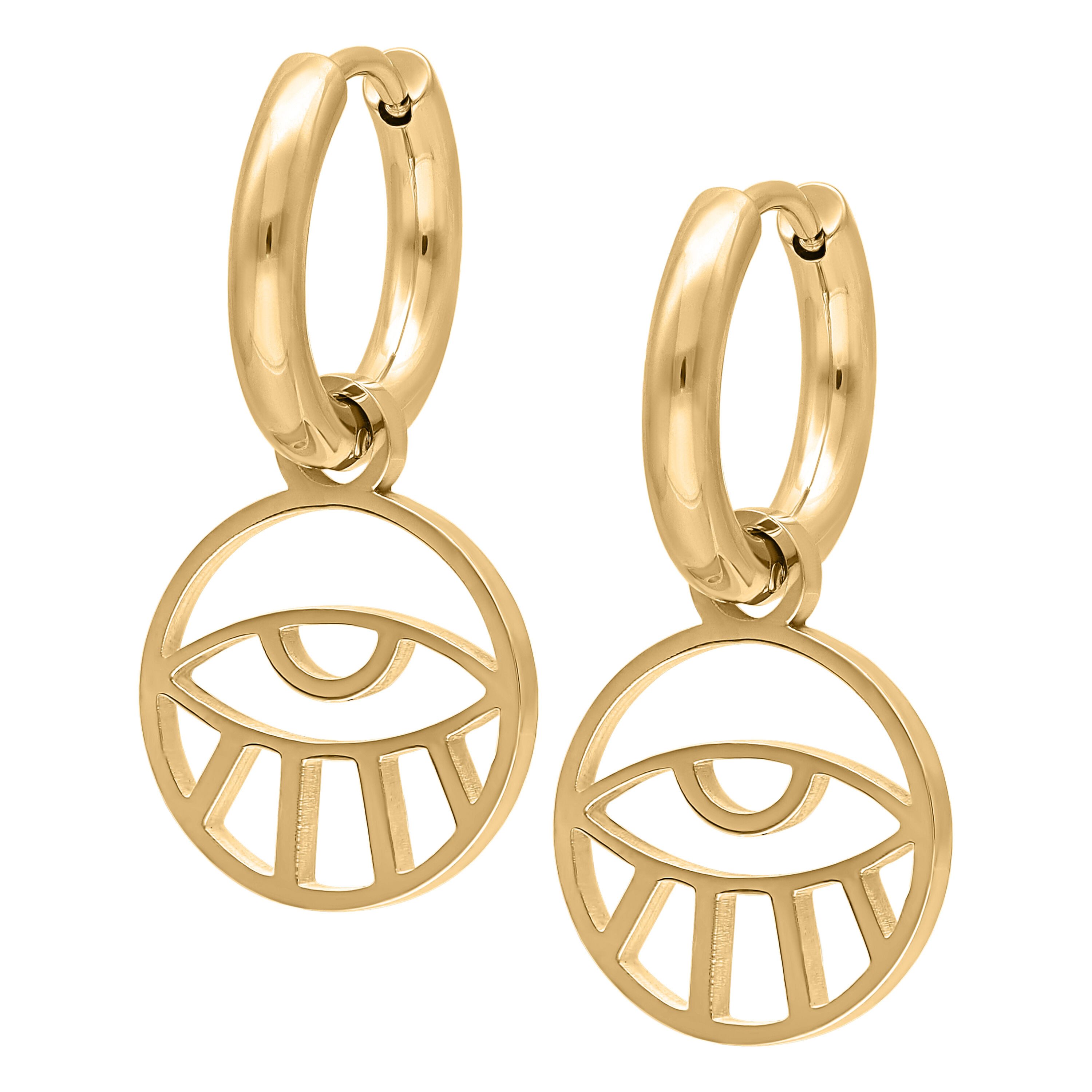 Paar Ohrhänger Little Eye Hoops