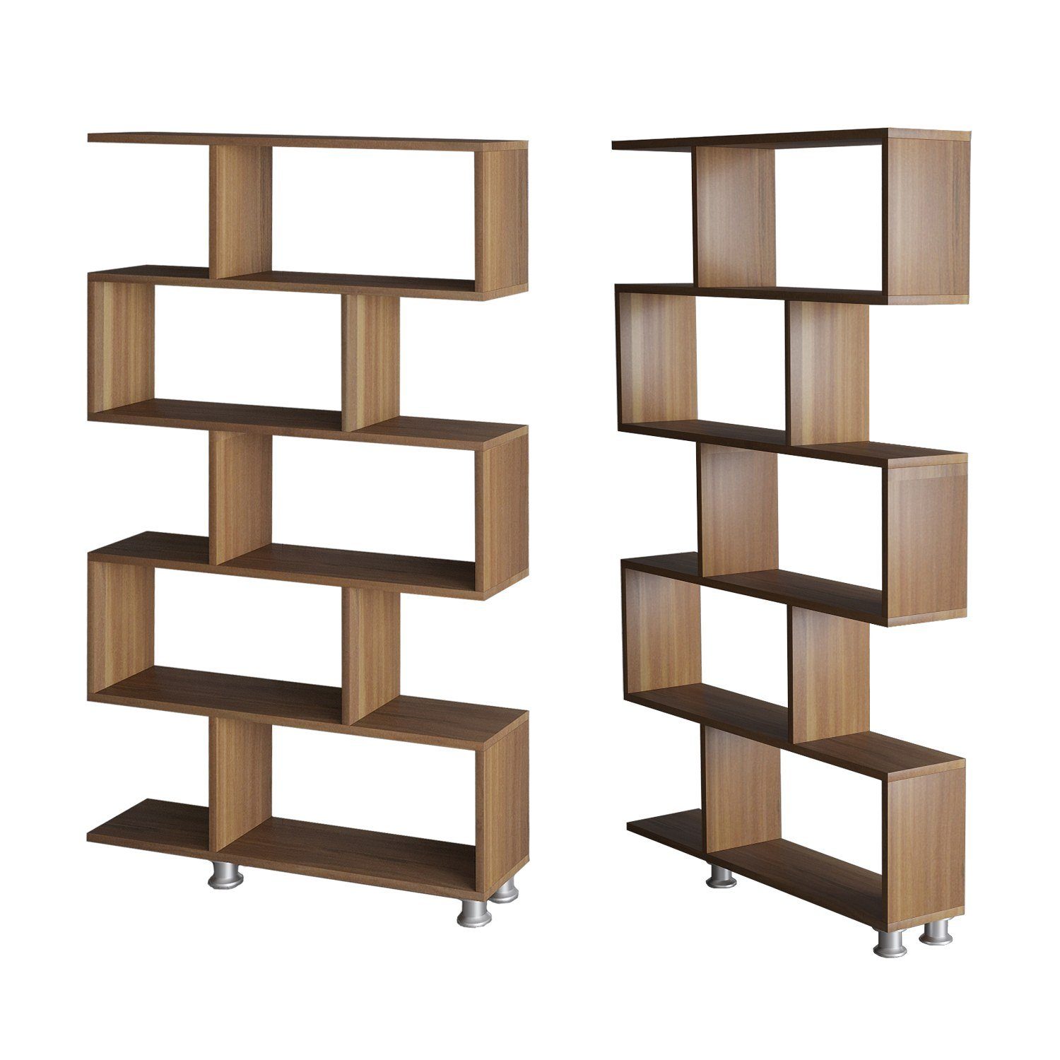 Skye Decor Bücherregal 100% MELAMINE COATED PARTICLE BOARD, 156 cm x 20 cm x 90 cm G3604