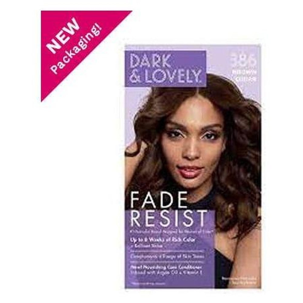 Haarmaske Dark and Lovely Soft Sheen-Brown Suger 386 Rich Conditioning Color