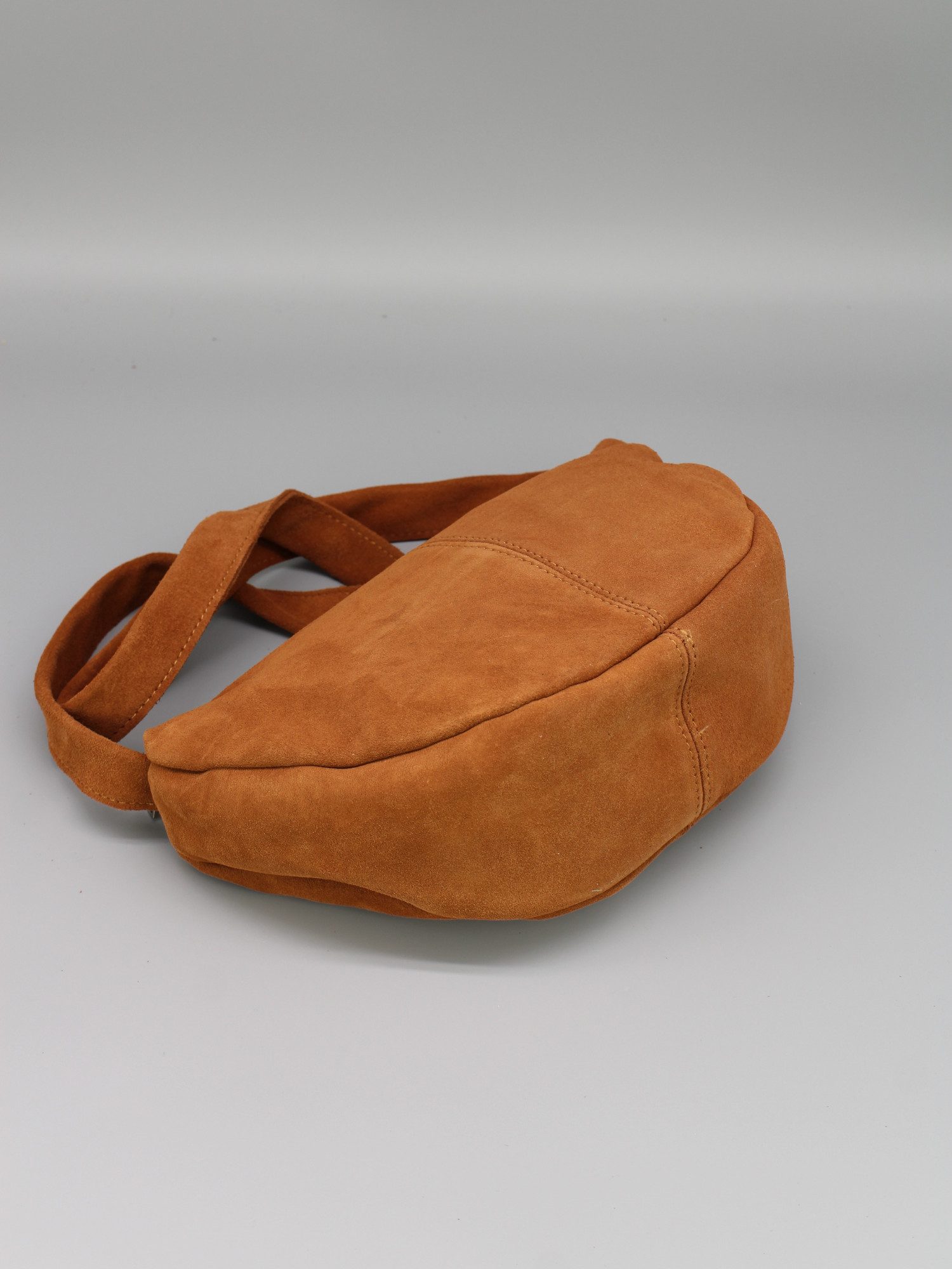 Adel Bags Schultertasche Echtleder Umhängetasche Stella – Handgefertigt aus Wildleder – Bild 4 von 5