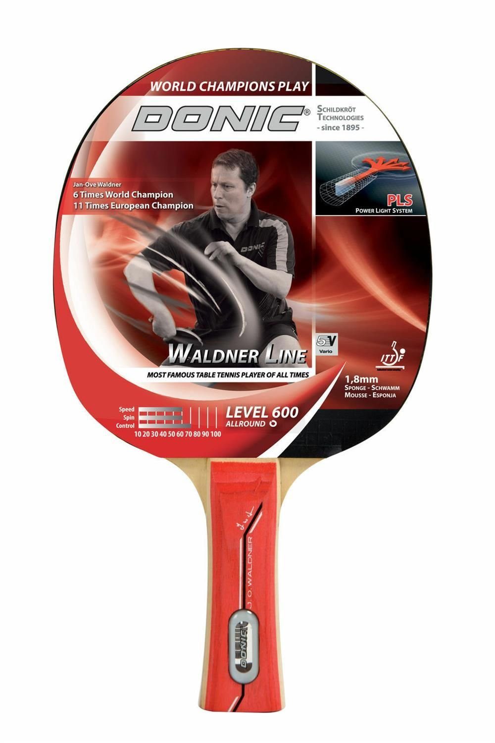 Tischtennisschläger Waldner 600