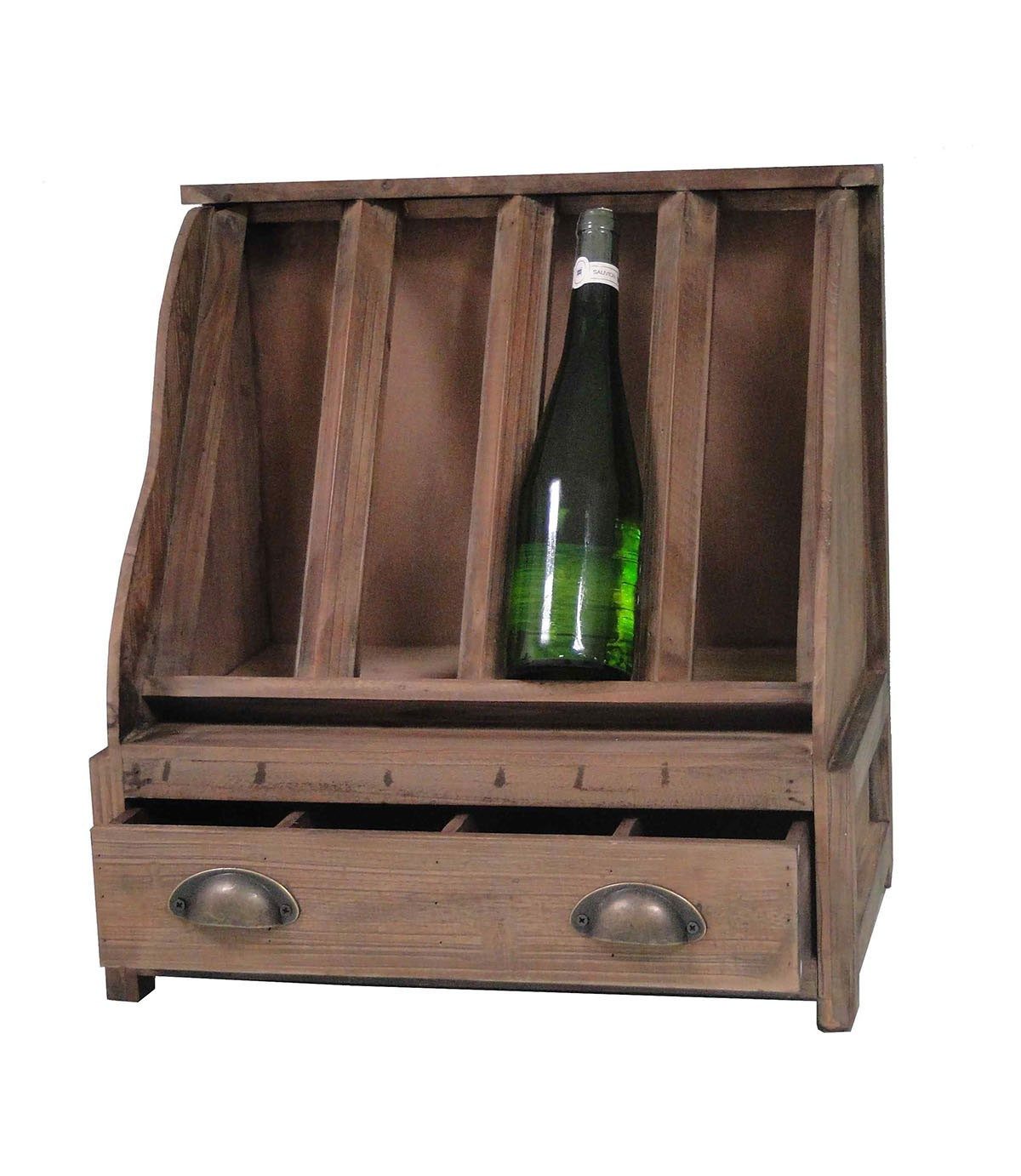 AnticLine Flaschenregal Antic Line Flaschenregal H 50cm, B 47,5cm, T 29,5cm SEB13442