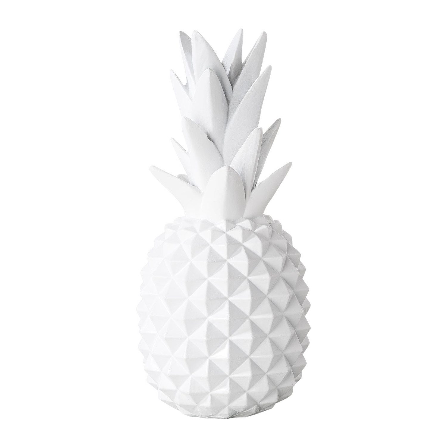 shelfmade Dekofigur Deko Ananas Wohnzimmer Tischdeko aus Kunstharz - Ananas aus Polyresin