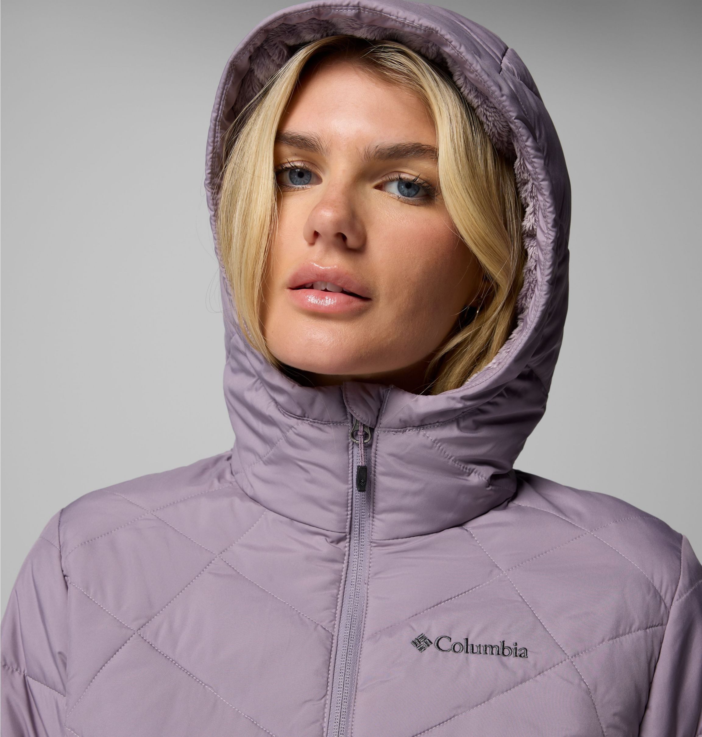 Columbia Steppjacke Heavenly Hooded Jacket mit integrierter Thermotechnologie, wasserabweisend, windabweisend – Bild 4 von 5